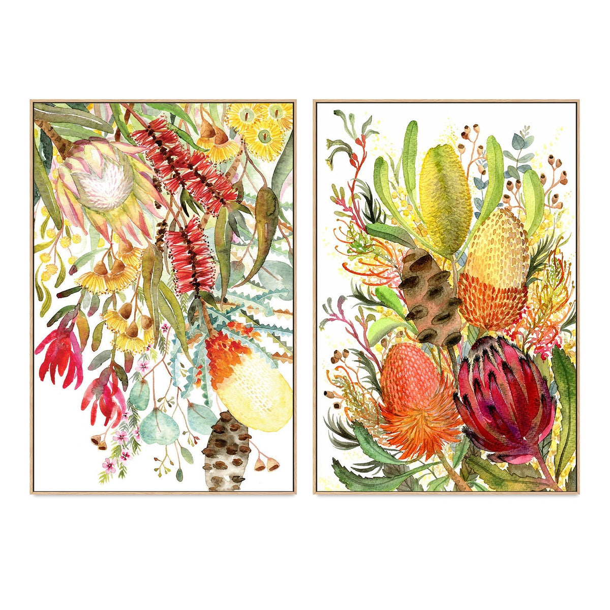 Native Bunch, Style A & B, Set of 2