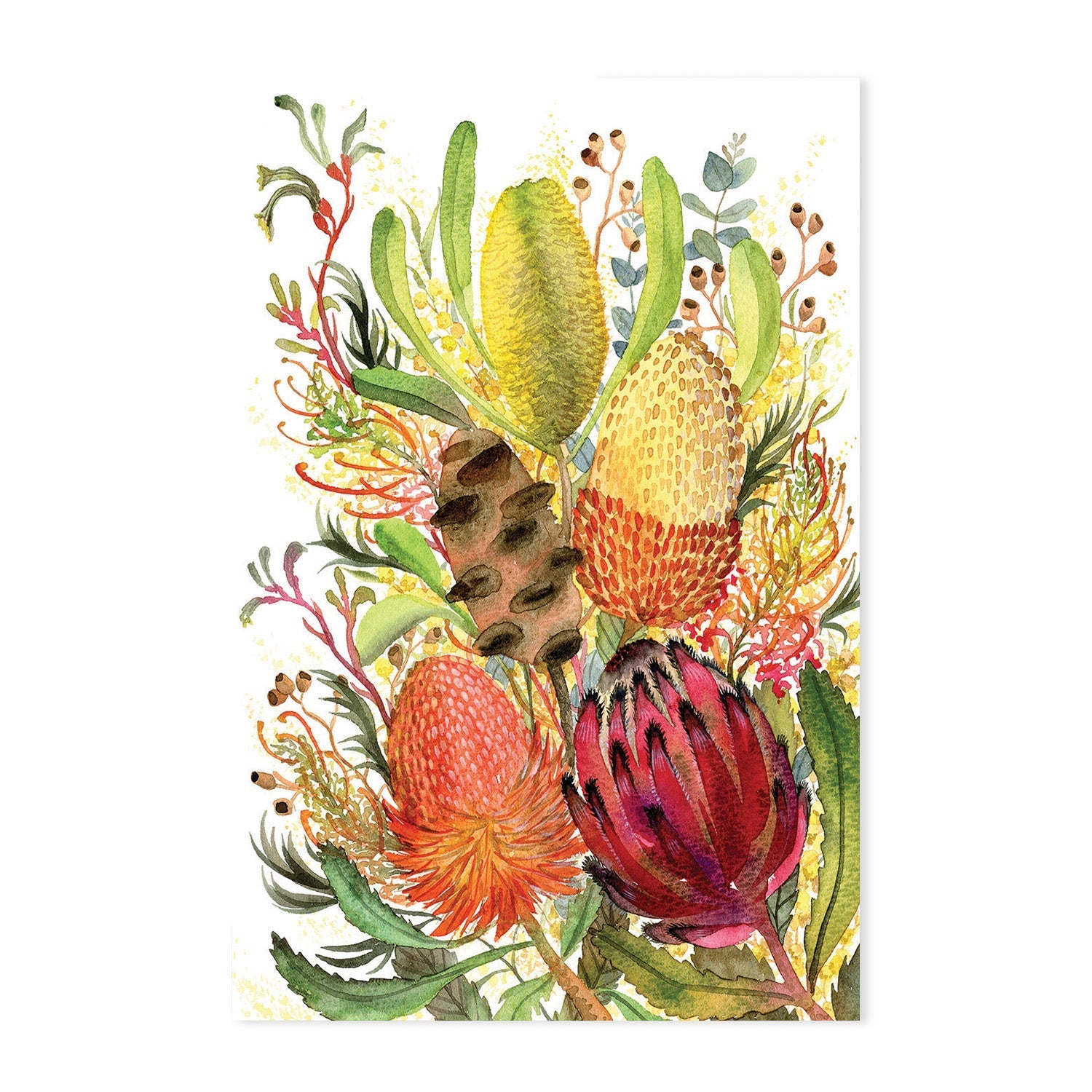 Native Bunch, Style A & B, Set of 2 , By Jessie Mitchelson