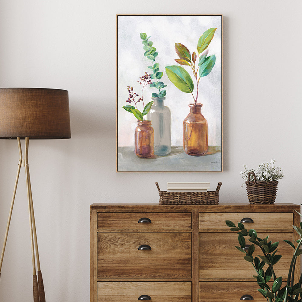 wall-art-print-canvas-poster-framed-Natural Riches Charcoal, Style A-by-Danhui Nai-Gioia Wall Art