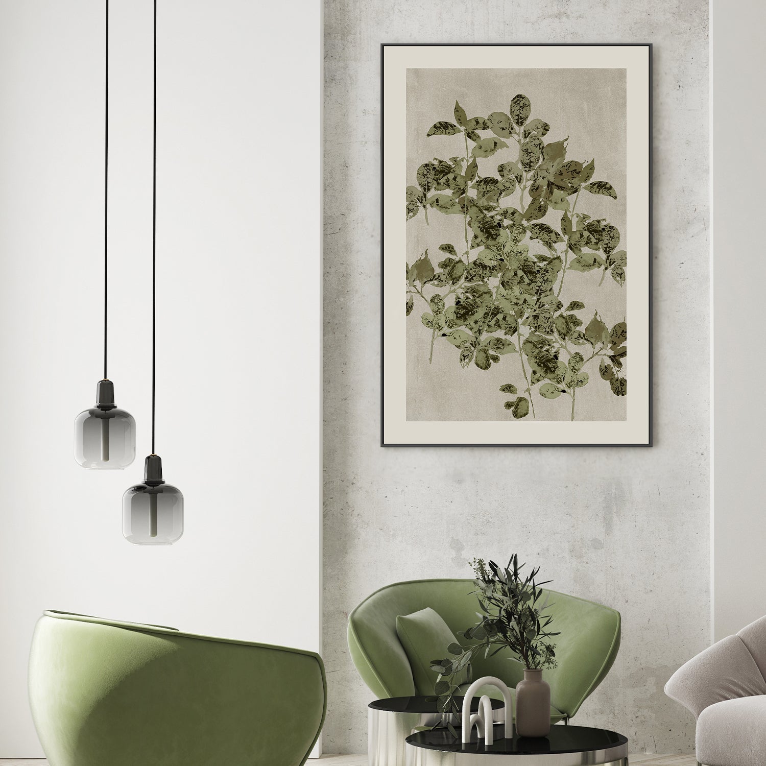 wall-art-print-canvas-poster-framed-Nature's Sketch, Style B-2