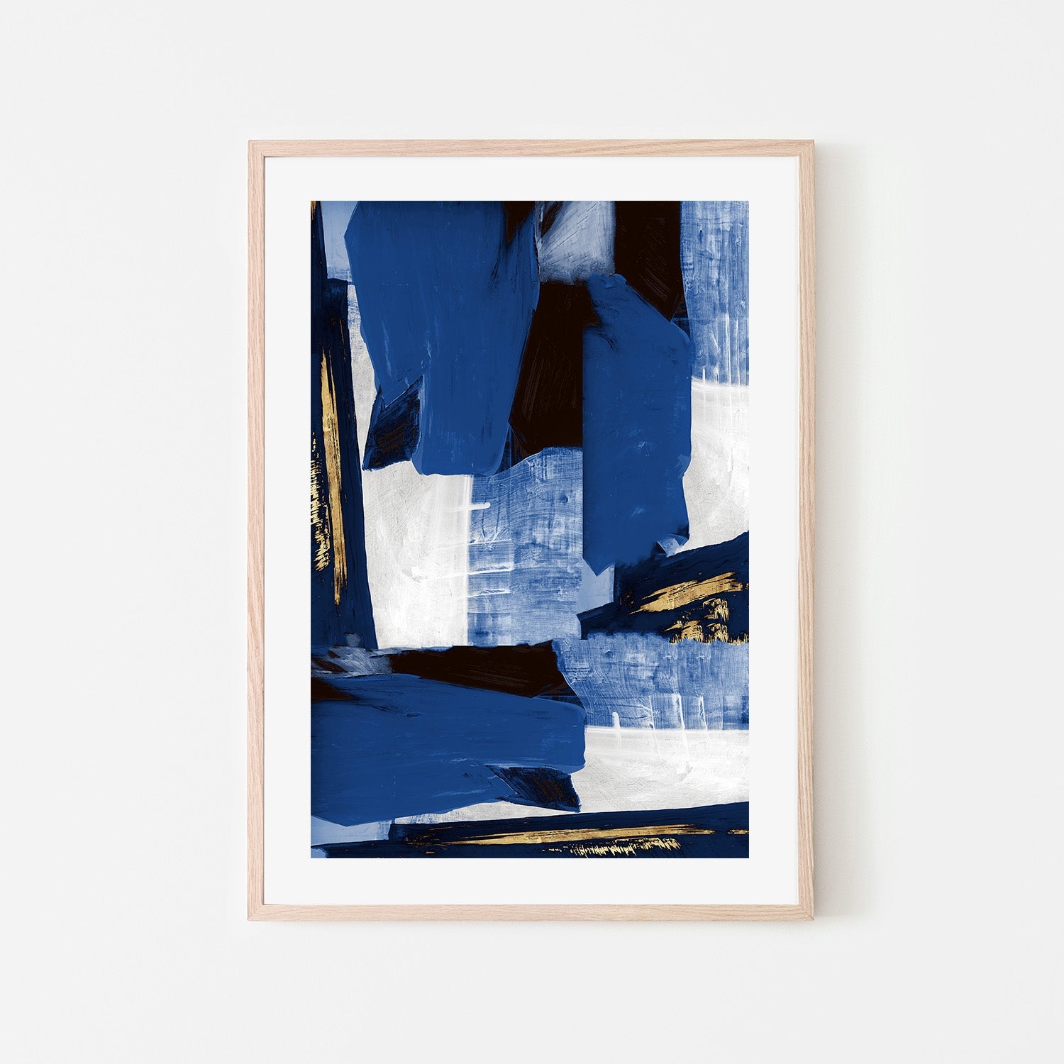 wall-art-print-canvas-poster-framed-Navy Gold Shapes-6