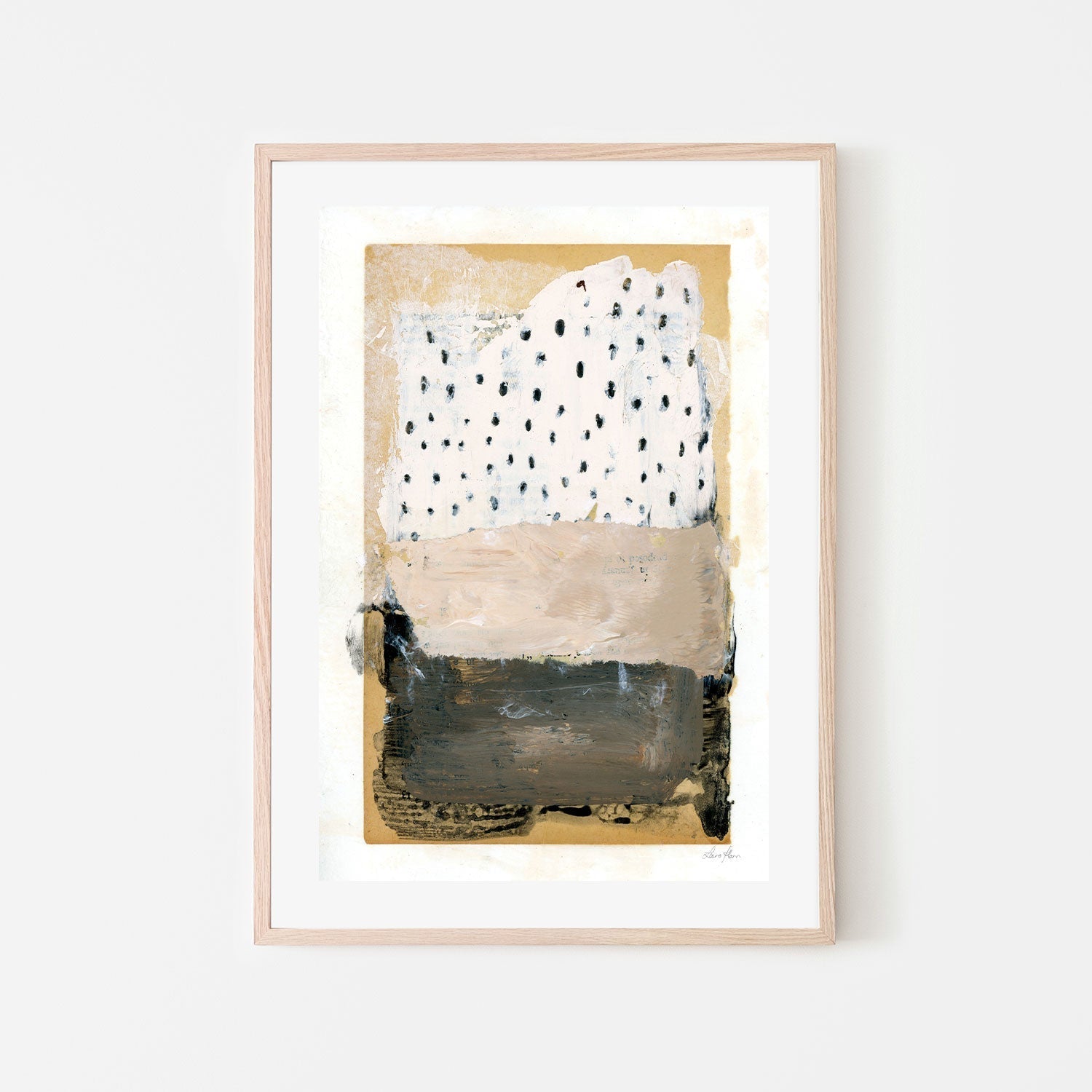 wall-art-print-canvas-poster-framed-Neutral Collage , By Laura Horn-GIOIA-WALL-ART