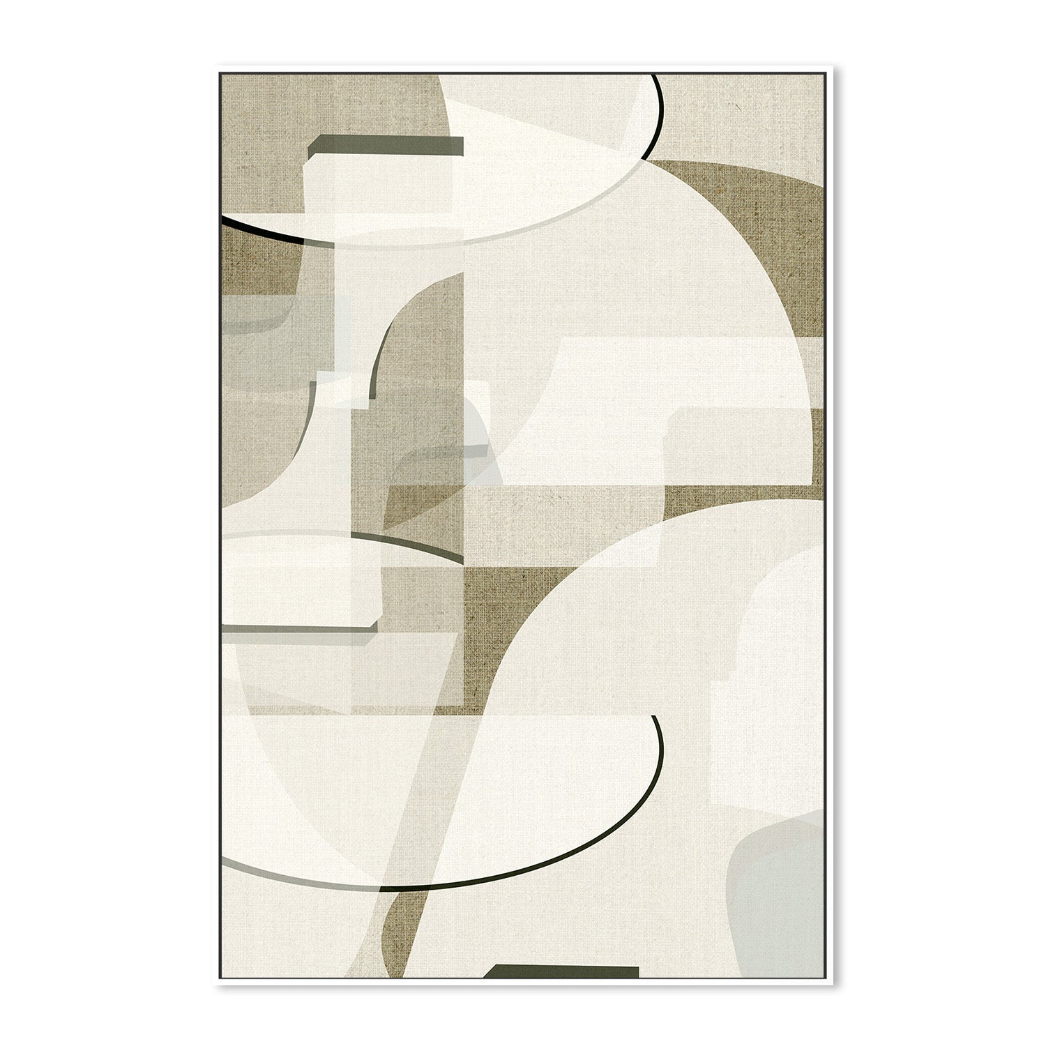 wall-art-print-canvas-poster-framed-Neutral Curves, Style A-5