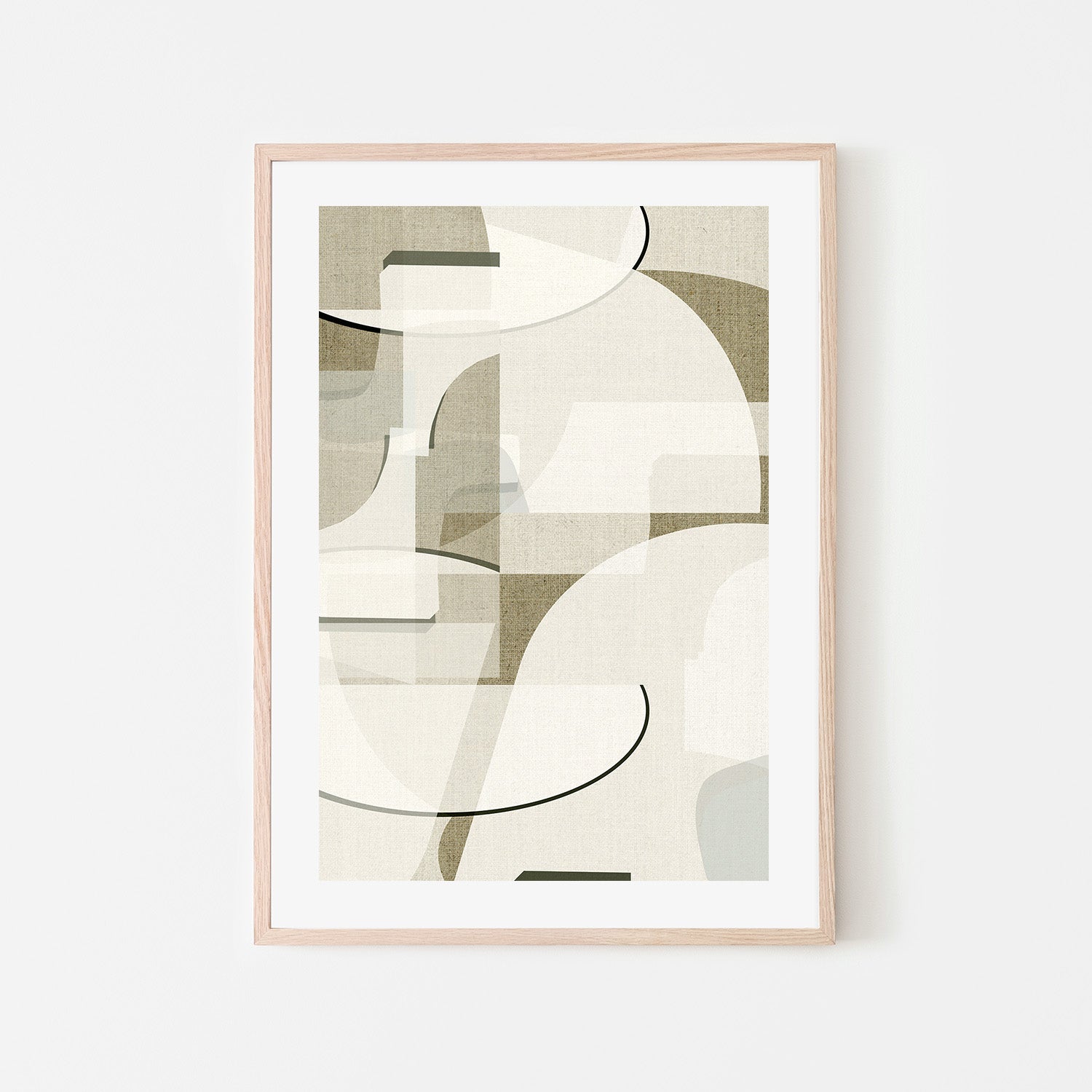 wall-art-print-canvas-poster-framed-Neutral Curves, Style A-6