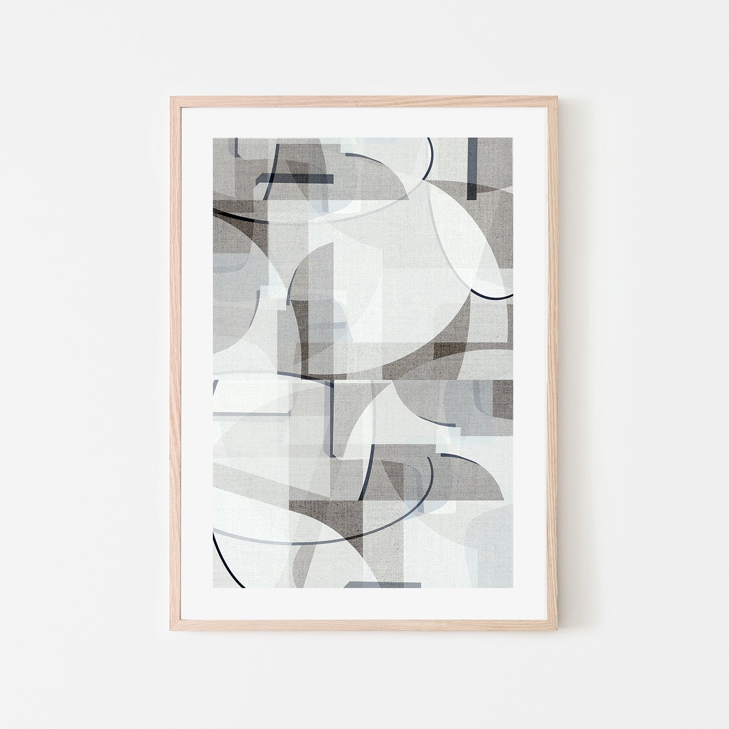 wall-art-print-canvas-poster-framed-Neutral Curves, Style D-6