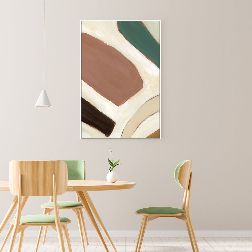 wall-art-print-canvas-poster-framed-Neutral Geometry, Style C-by-Emily Wood-Gioia Wall Art