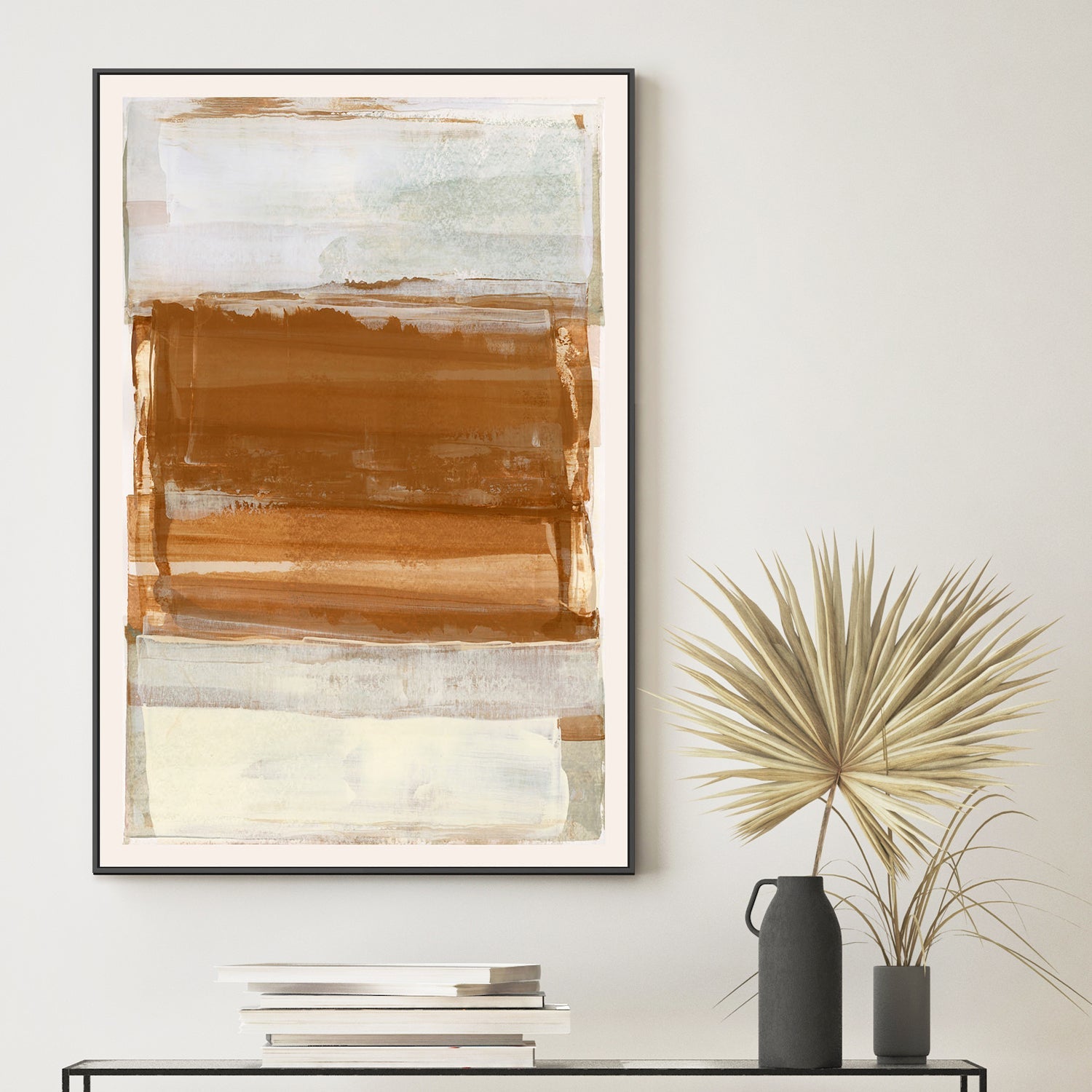 wall-art-print-canvas-poster-framed-Neutral Surface, Style B-2