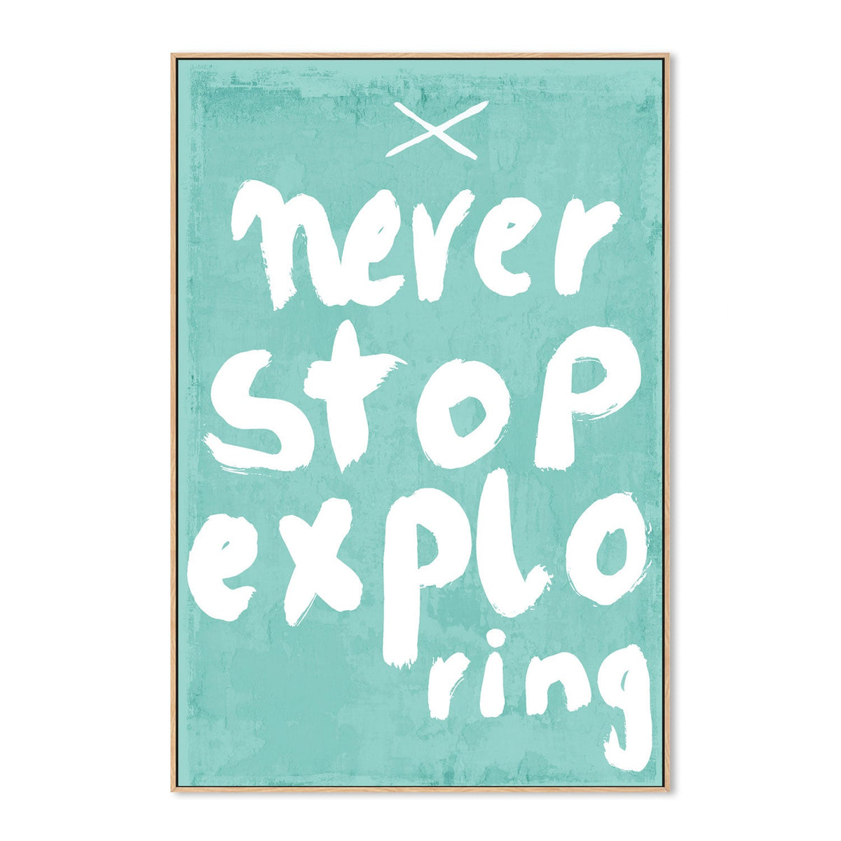 wall-art-print-canvas-poster-framed-Never Stop Exploring , By Treechild-GIOIA-WALL-ART