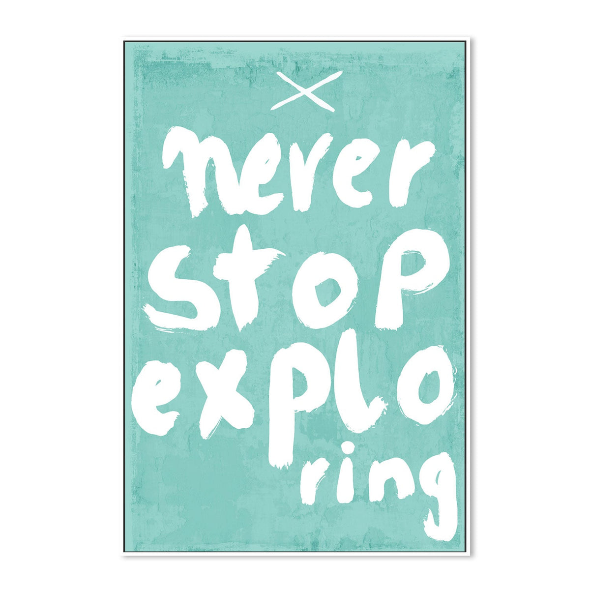 wall-art-print-canvas-poster-framed-Never Stop Exploring , By Treechild-GIOIA-WALL-ART
