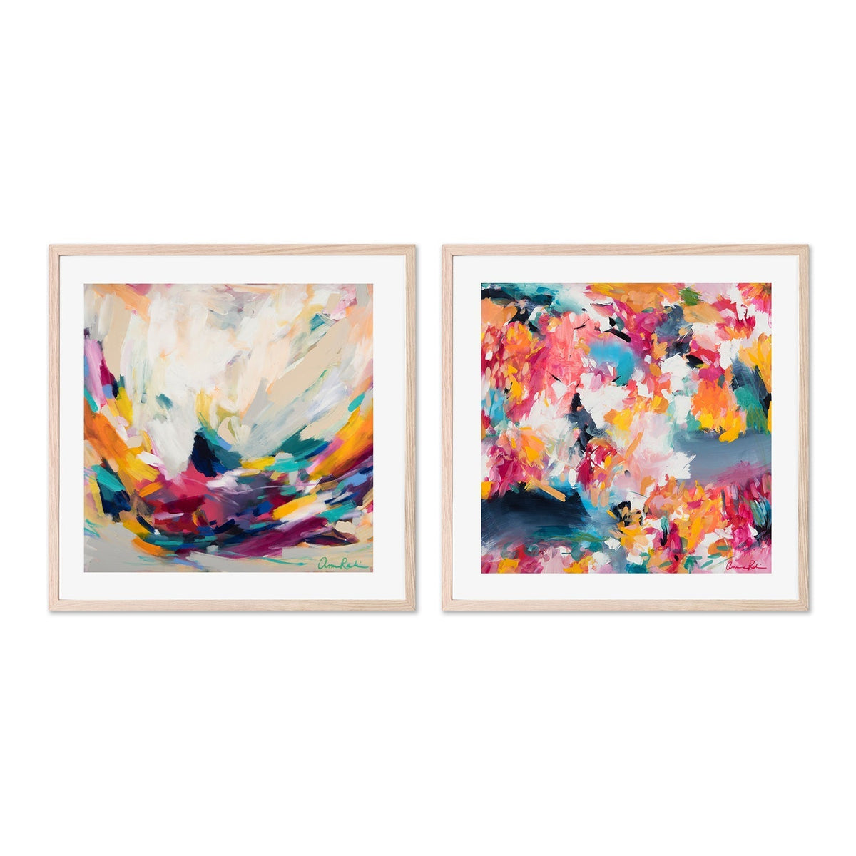 wall-art-print-canvas-poster-framed-New Beginnings in Autumn, Set Of 2 , By Amira Rahim-GIOIA-WALL-ART