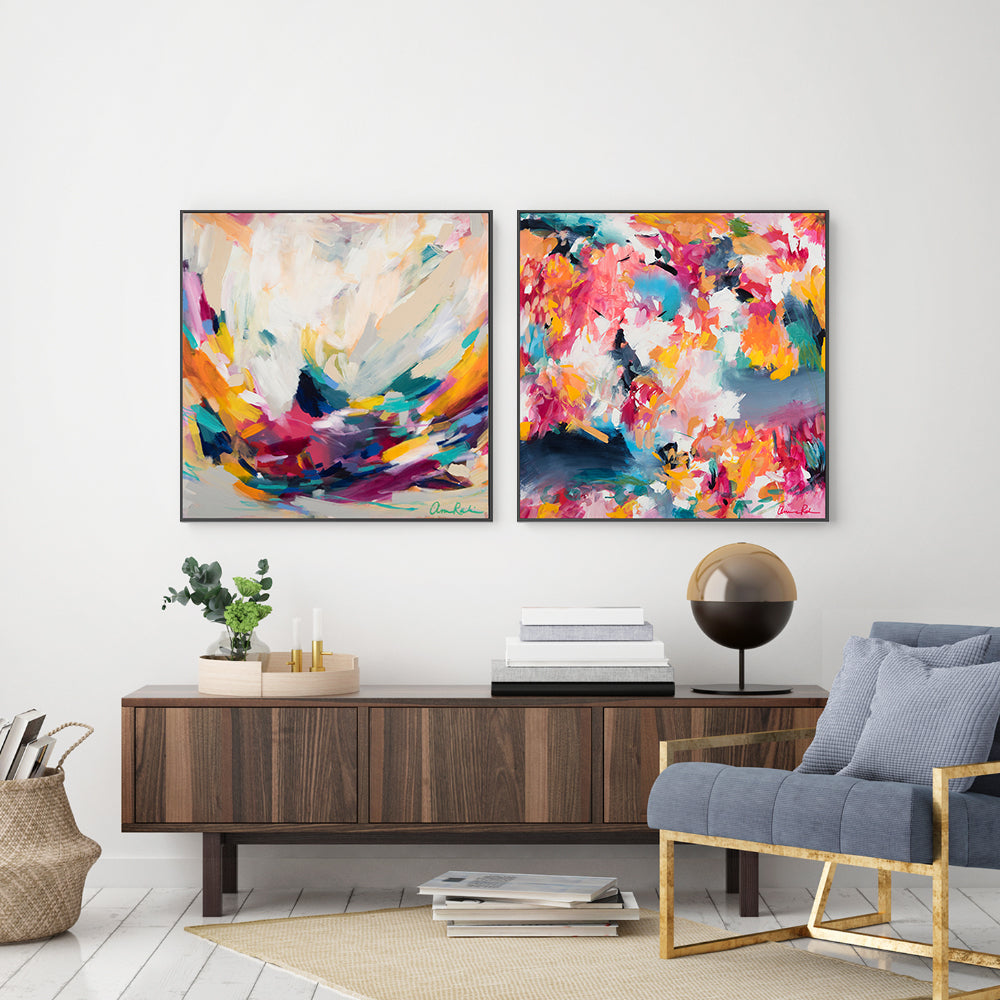 wall-art-print-canvas-poster-framed-New Beginnings in Autumn, Set Of 2 , By Amira Rahim-GIOIA-WALL-ART
