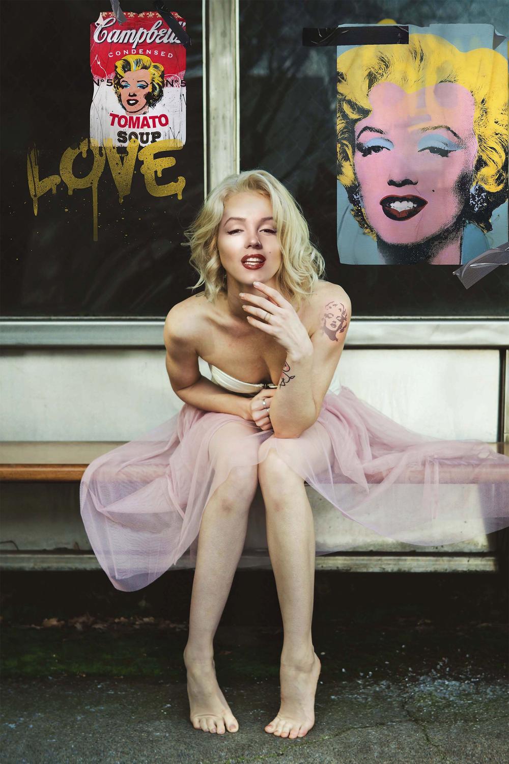 wall-art-print-canvas-poster-framed-New Marilyn-1
