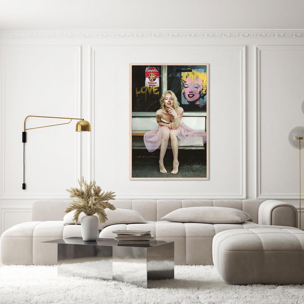 wall-art-print-canvas-poster-framed-New Marilyn-8