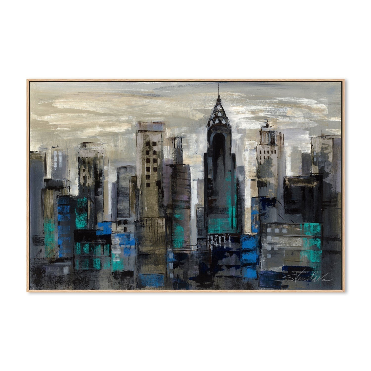 wall-art-print-canvas-poster-framed-New York Moment-by-Silvia Vassileva-Gioia Wall Art