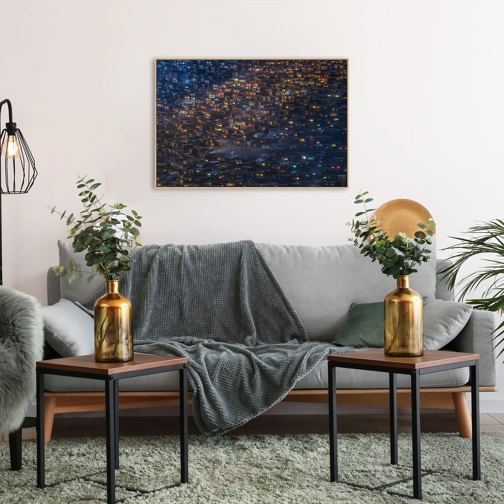 wall-art-print-canvas-poster-framed-Night, By Xiaoyang Wang-by-Plus X Studio-Gioia Wall Art