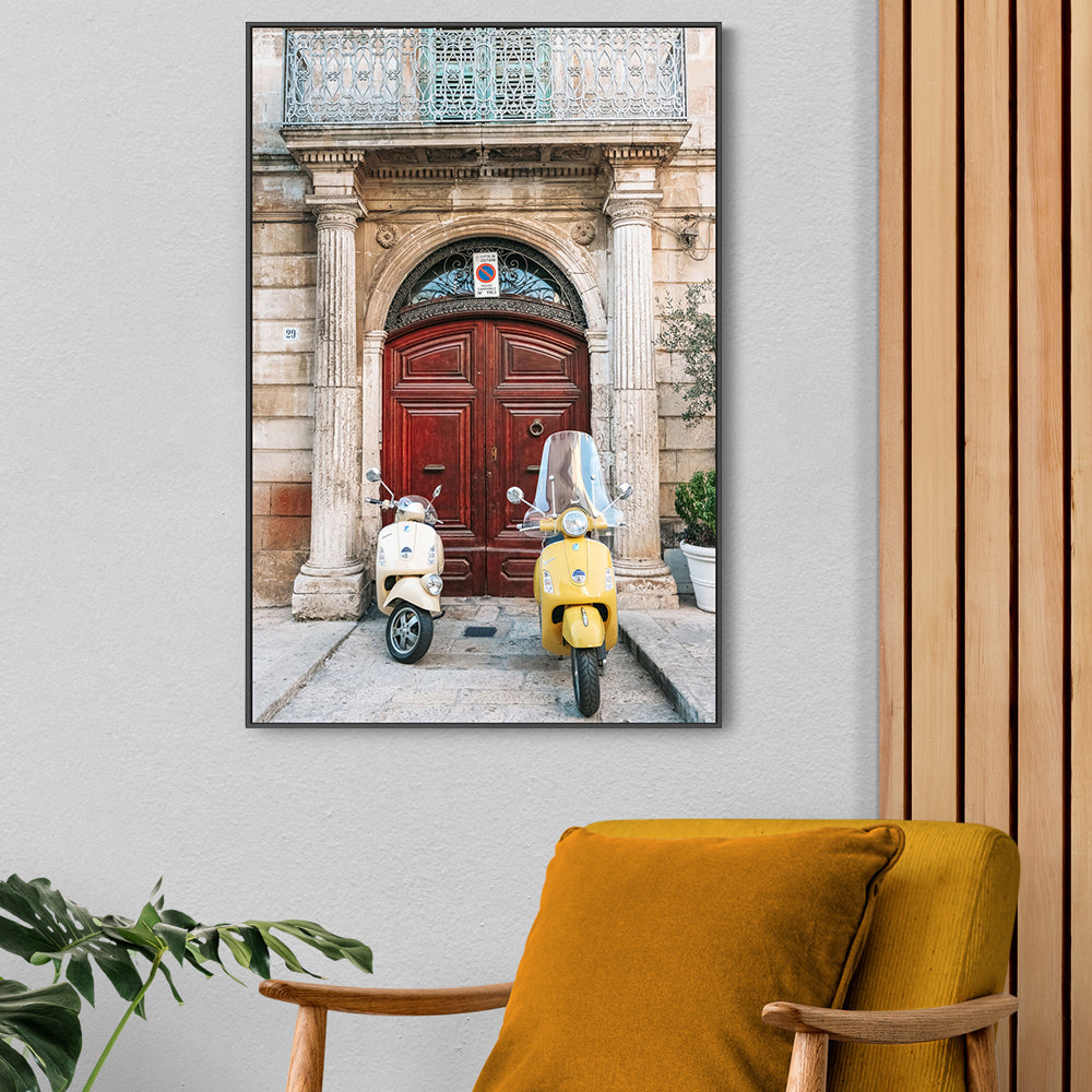 wall-art-print-canvas-poster-framed-No parking , By Leggera Studio-GIOIA-WALL-ART