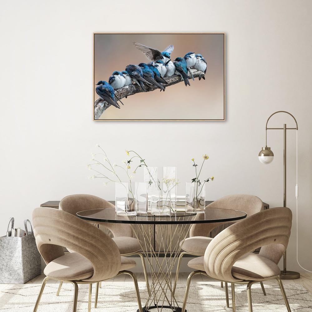 wall-art-print-canvas-poster-framed-No Room? No Problem. I Will Make Myself Some Room, By Cheng Cheng-by-Plus X Studio-Gioia Wall Art