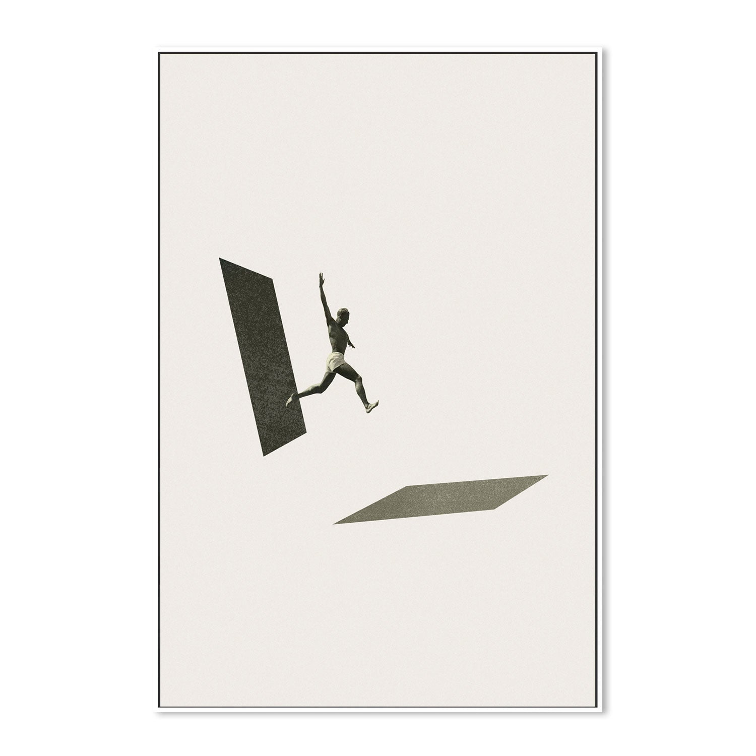 wall-art-print-canvas-poster-framed-Not The One To Wait-GIOIA-WALL-ART