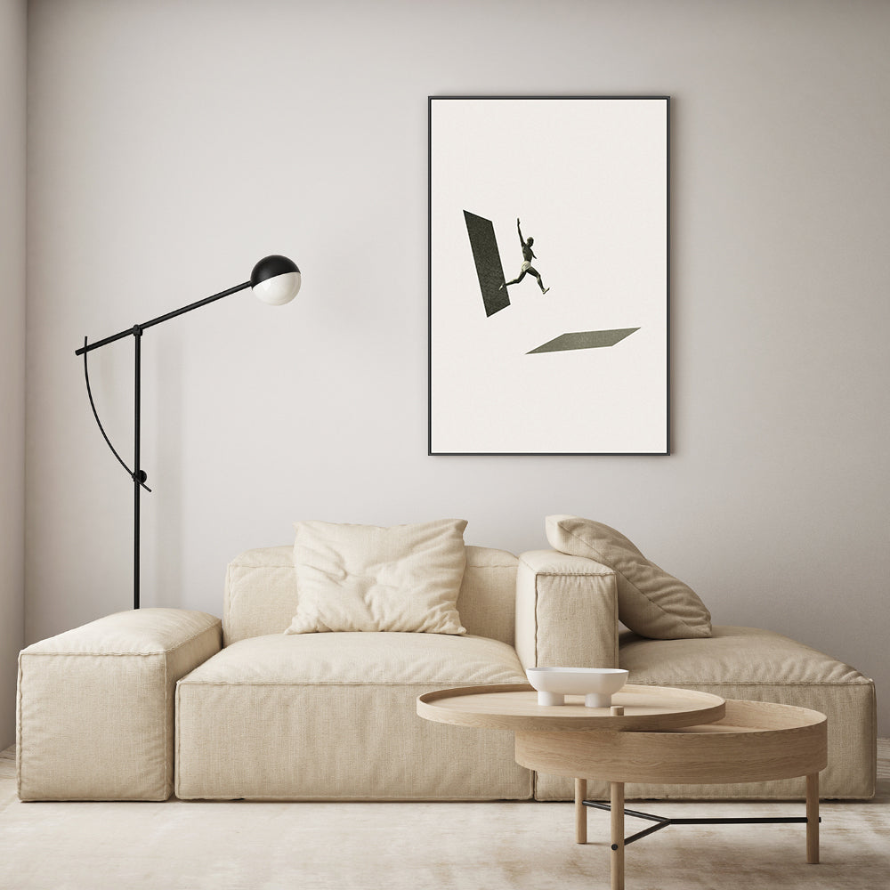wall-art-print-canvas-poster-framed-Not The One To Wait-GIOIA-WALL-ART