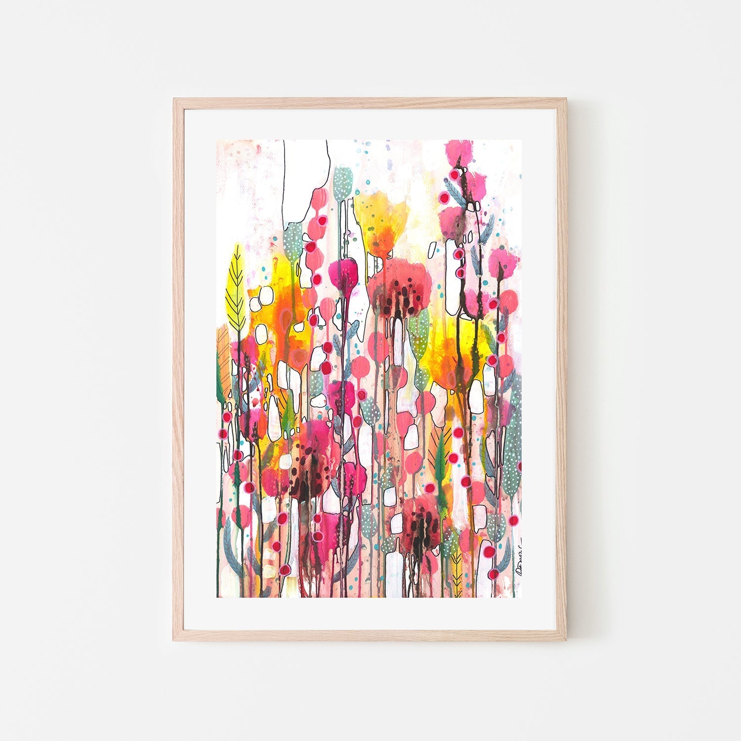 wall-art-print-canvas-poster-framed-Nouveau Diptyque, Style A , By Sylvie Demers-6