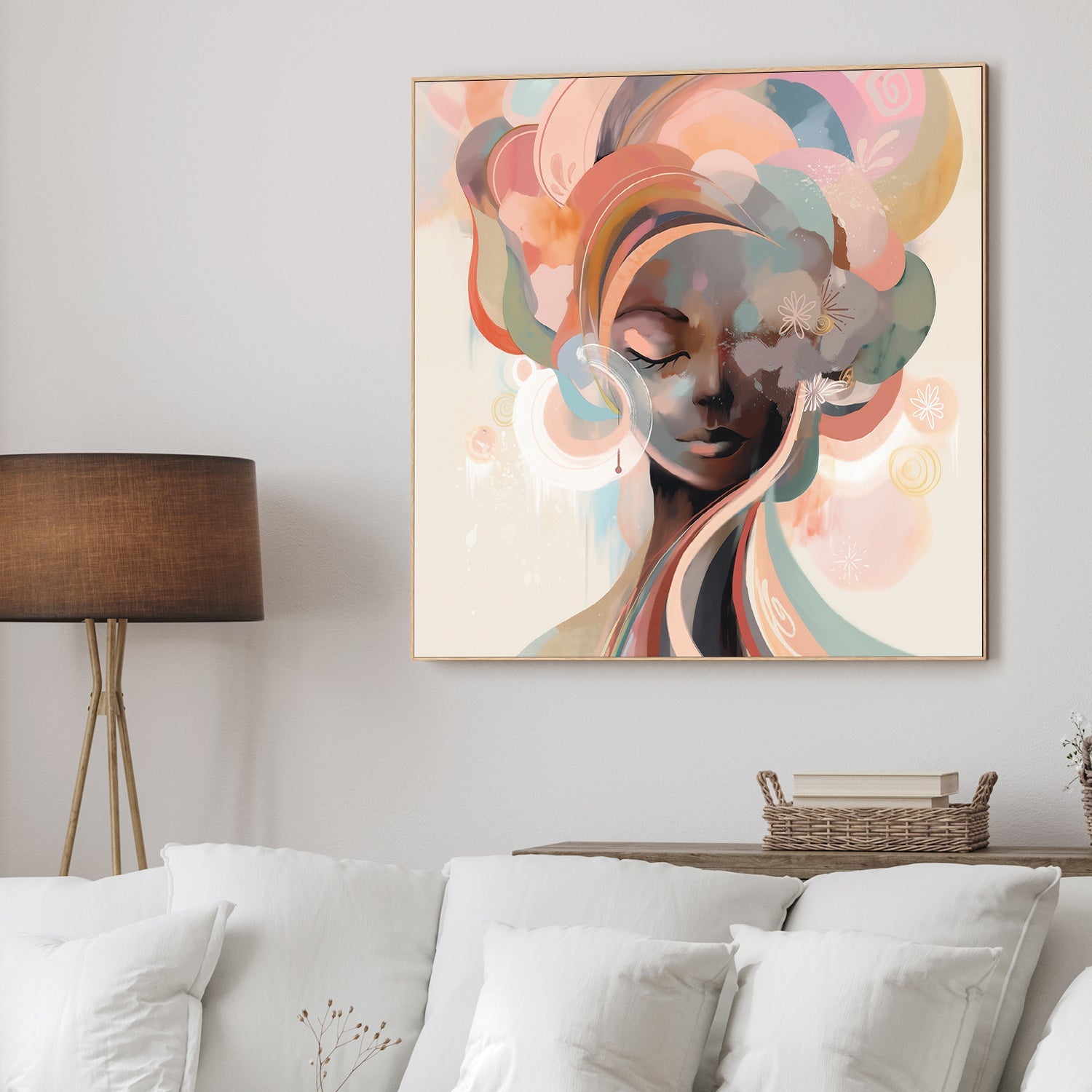 wall-art-print-canvas-poster-framed-Nyla Blossom , By Bella Eve-2
