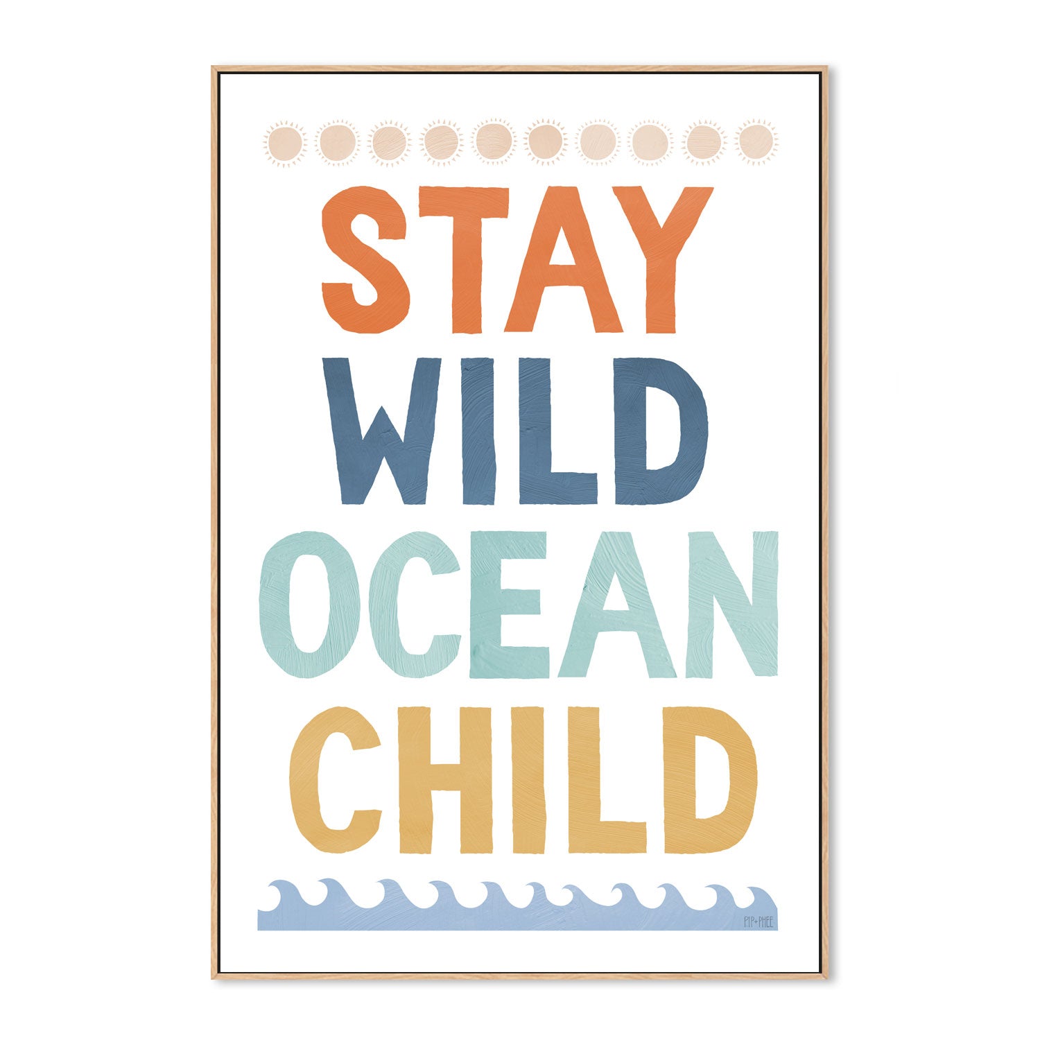 wall-art-print-canvas-poster-framed-Ocean Child , By Pip and Phee-4