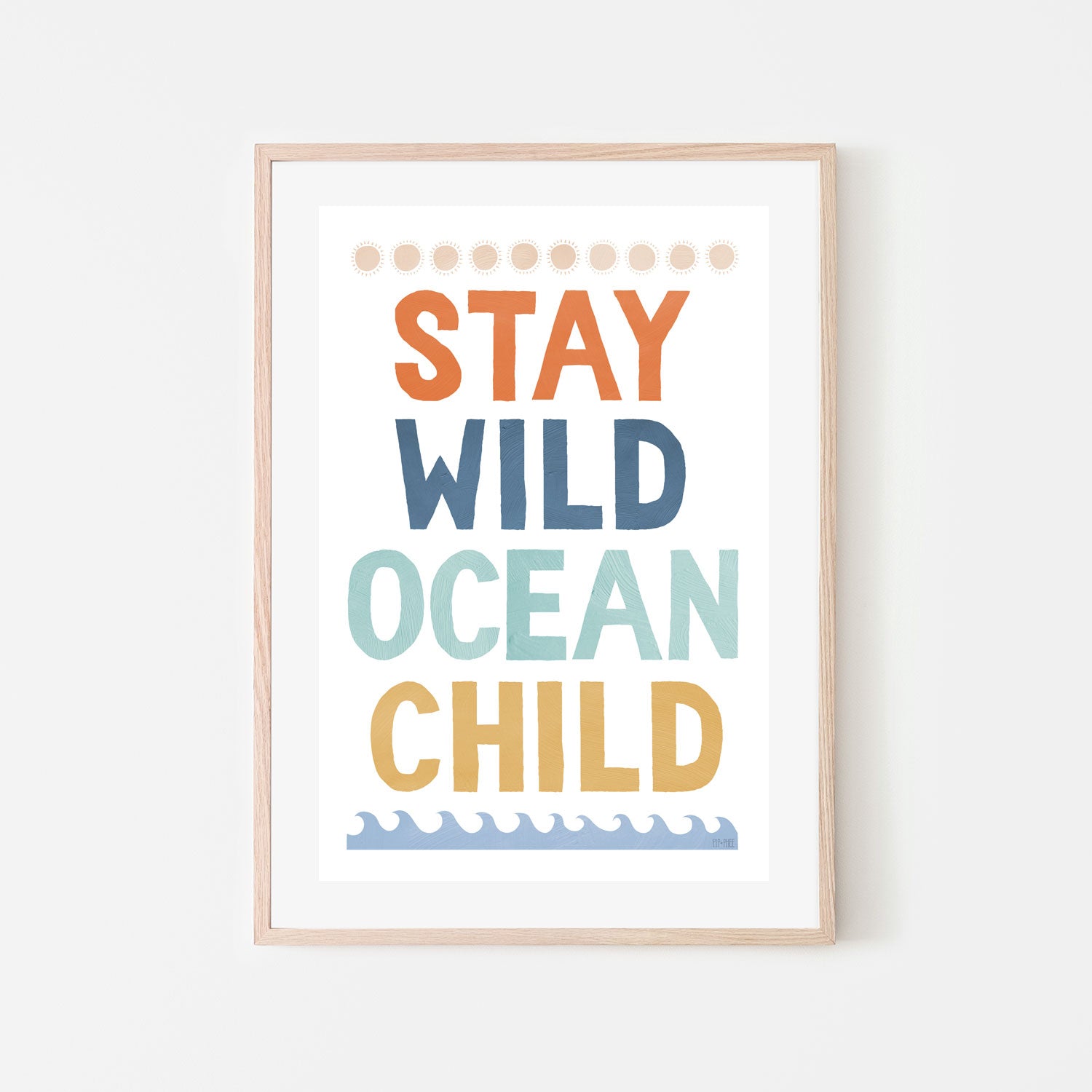 wall-art-print-canvas-poster-framed-Ocean Child , By Pip and Phee-6