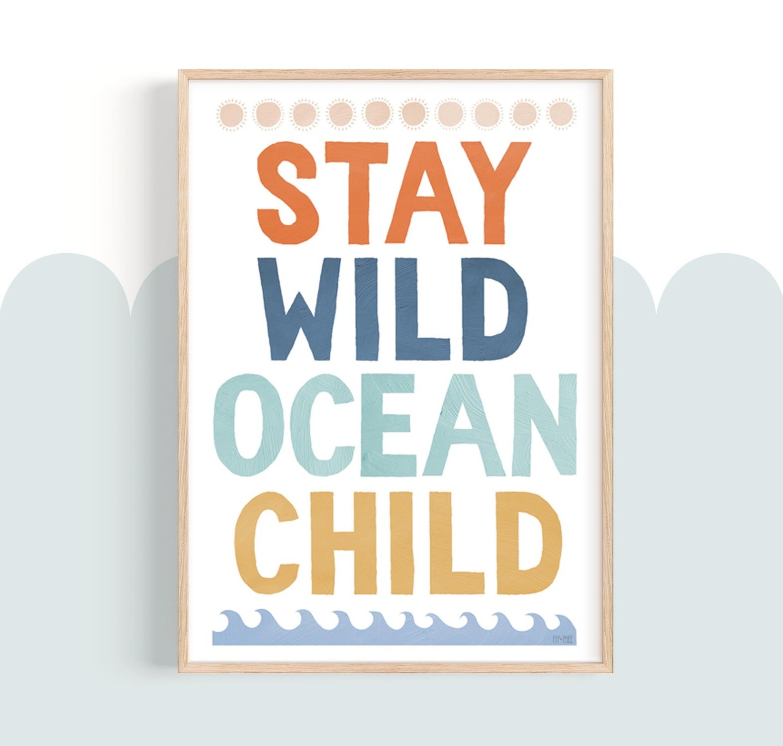wall-art-print-canvas-poster-framed-Ocean Child , By Pip and Phee-7