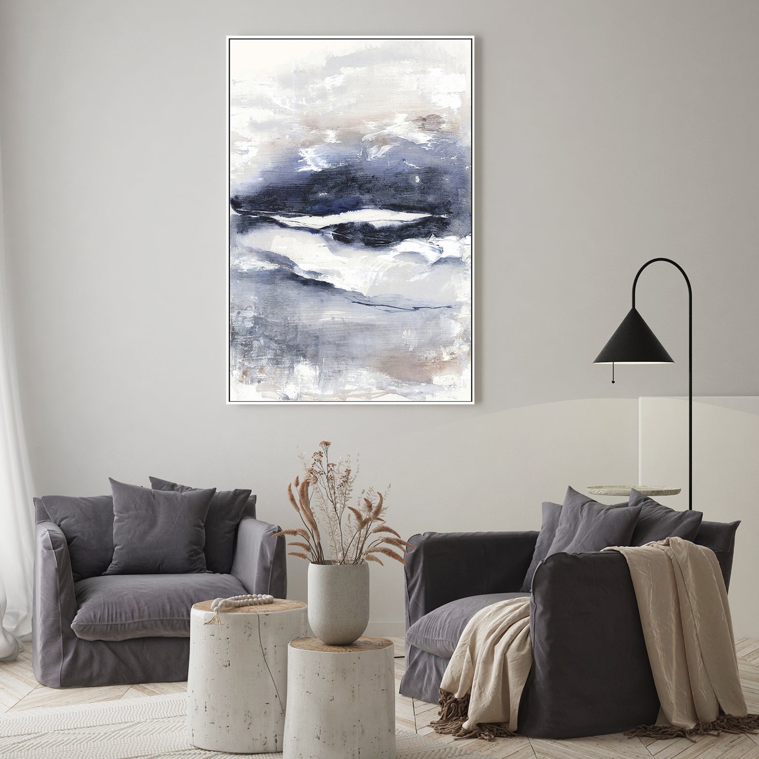 wall-art-print-canvas-poster-framed-Ocean Eyes, Style A , By Maya Woods-7