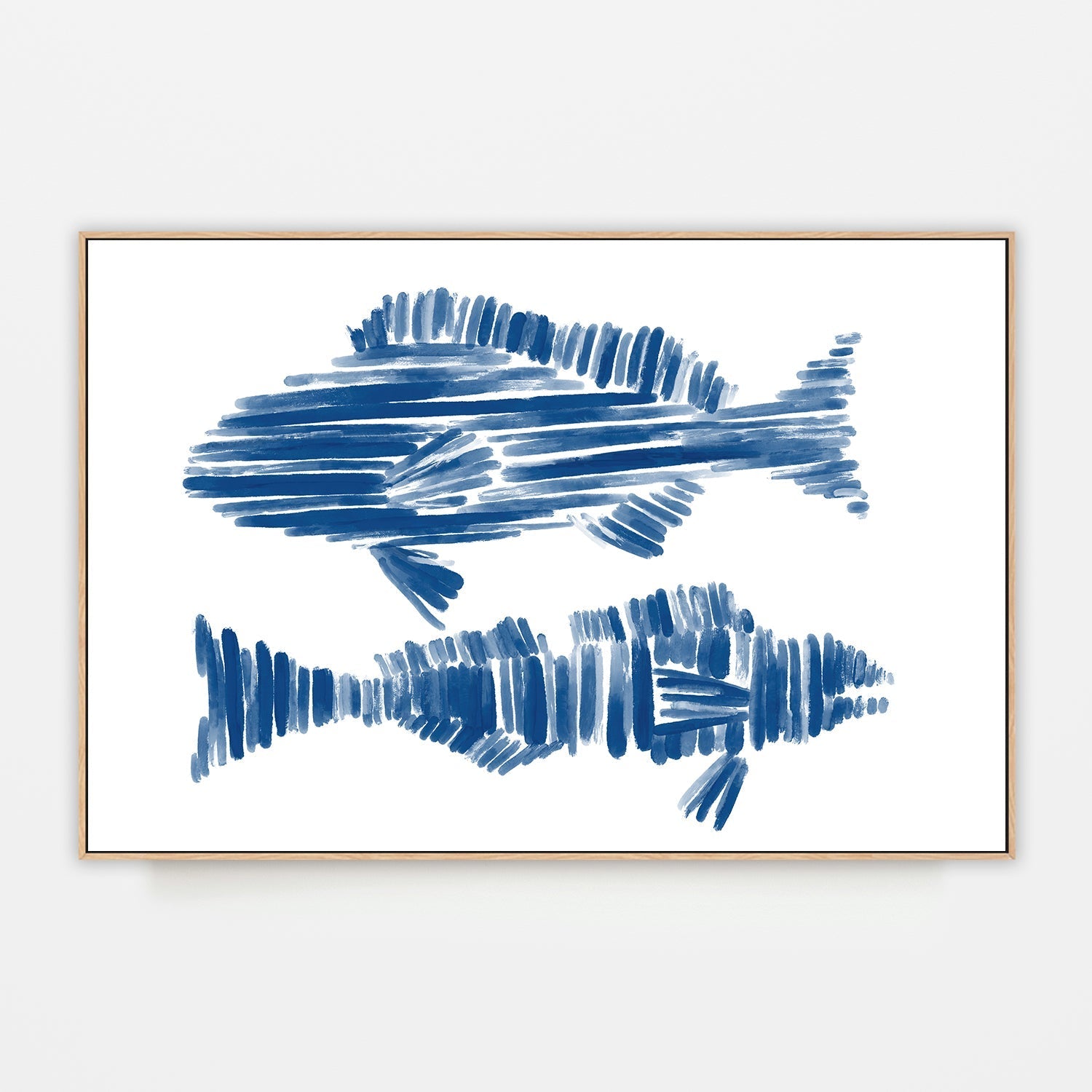 wall-art-print-canvas-poster-framed-Ocean Fish Duo , By Jetty Home , By Jetty Home-4