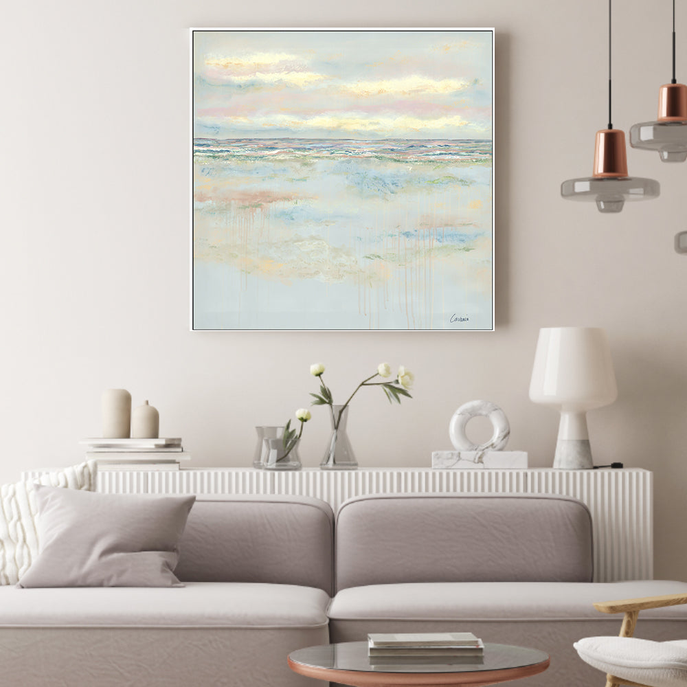 wall-art-print-canvas-poster-framed-Ocean Garden , By Karen Cavania-8