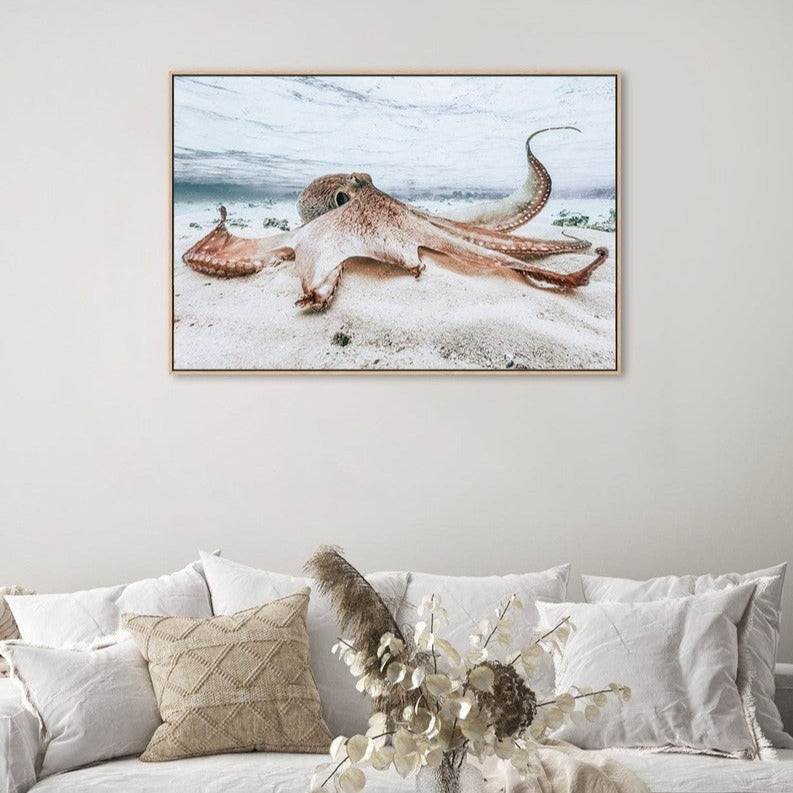 wall-art-print-canvas-poster-framed-Octopus, By Barathiew Gabriel-by-Plus X Studio-Gioia Wall Art