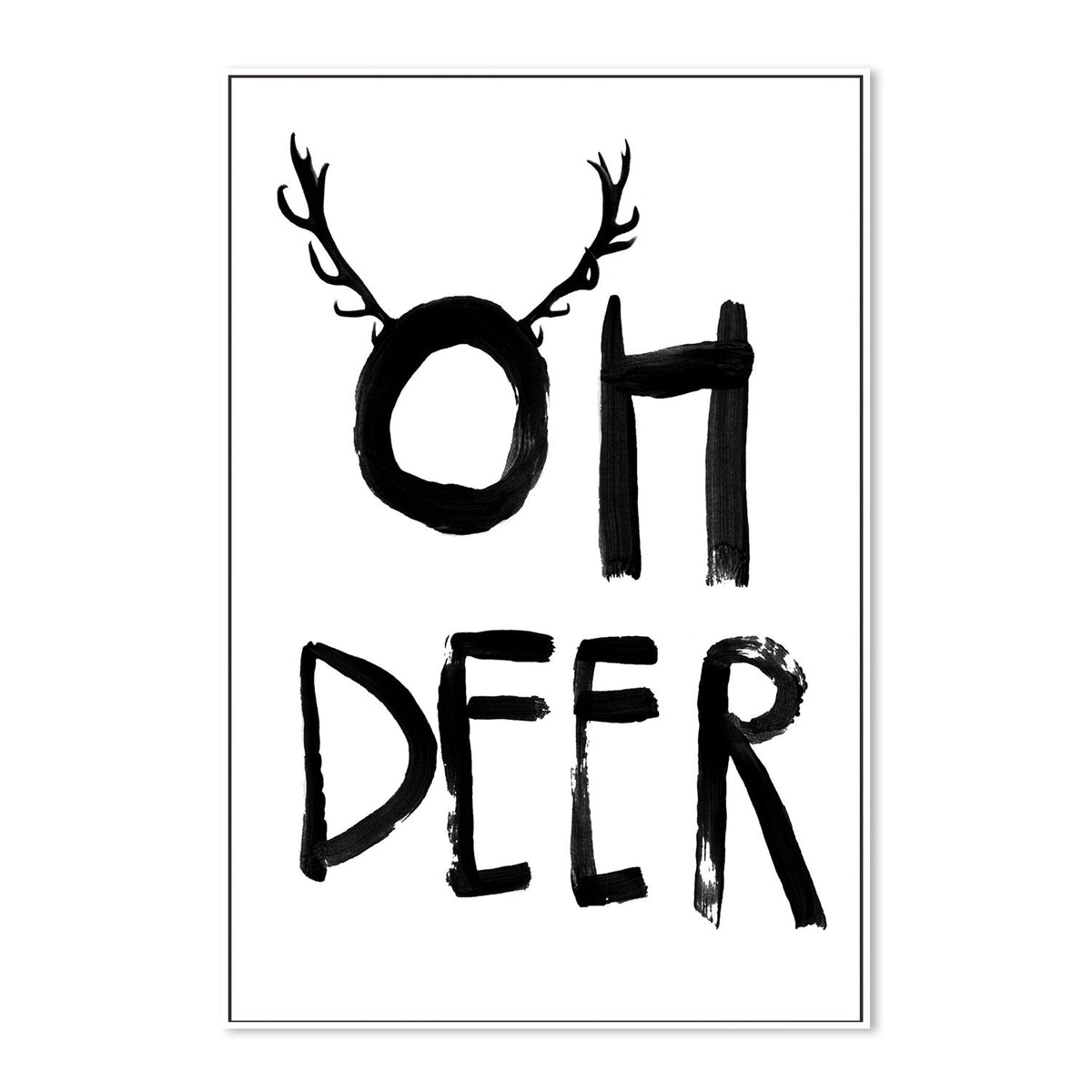 wall-art-print-canvas-poster-framed-Oh Deer , By Treechild-GIOIA-WALL-ART