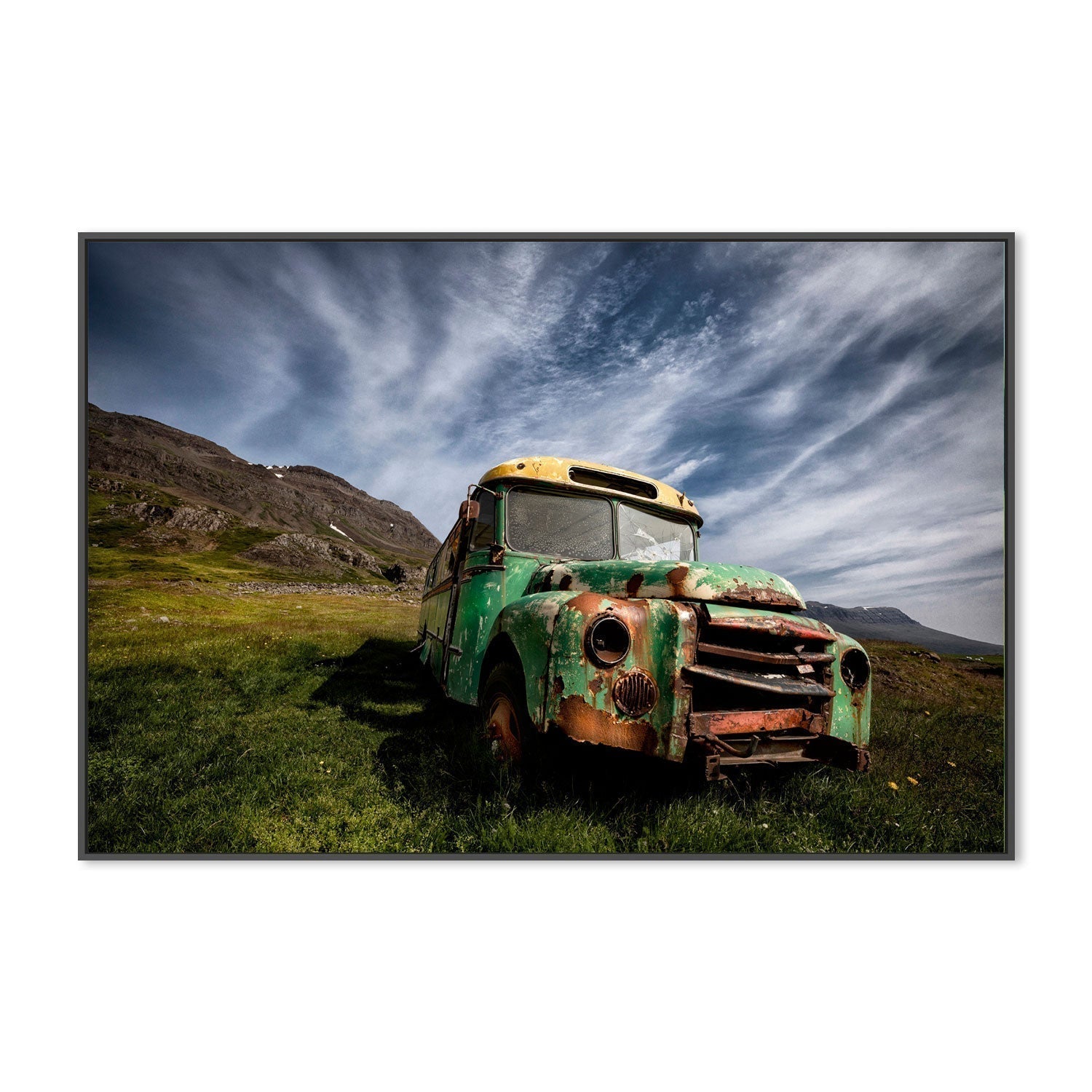 Old Green, by Torsteinn H. Ingibergsson-Gioia-Prints-Framed-Canvas-Poster-GIOIA-WALL-ART