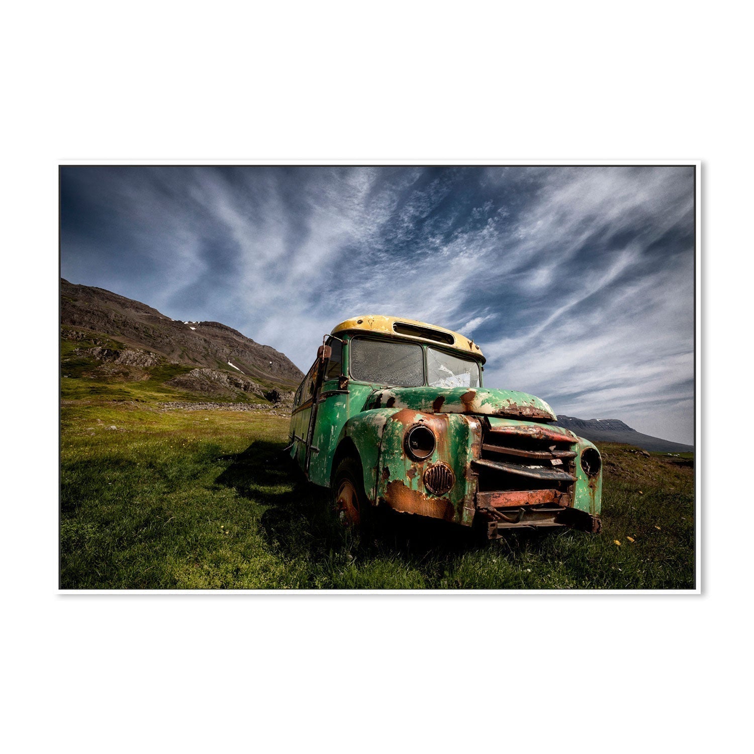 Old Green, by Torsteinn H. Ingibergsson-Gioia-Prints-Framed-Canvas-Poster-GIOIA-WALL-ART