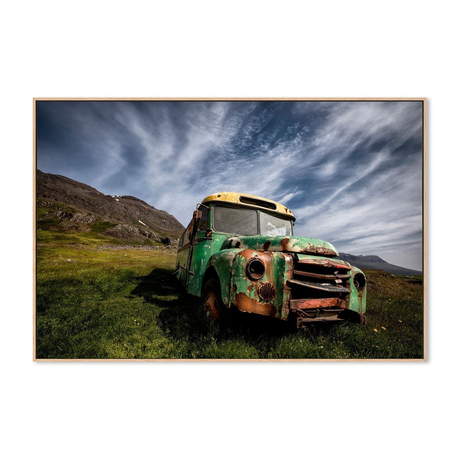 Old Green, by Torsteinn H. Ingibergsson-Gioia-Prints-Framed-Canvas-Poster-GIOIA-WALL-ART