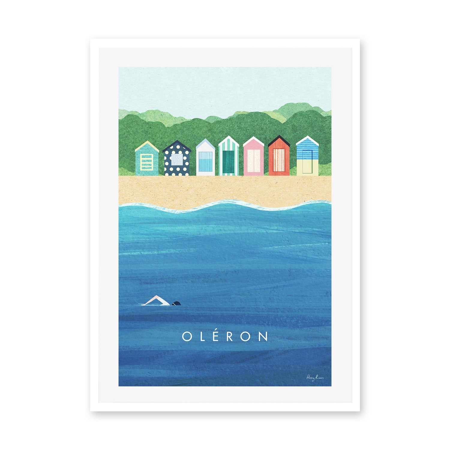 wall-art-print-canvas-poster-framed-Oleron, France , By Henry Rivers-GIOIA-WALL-ART