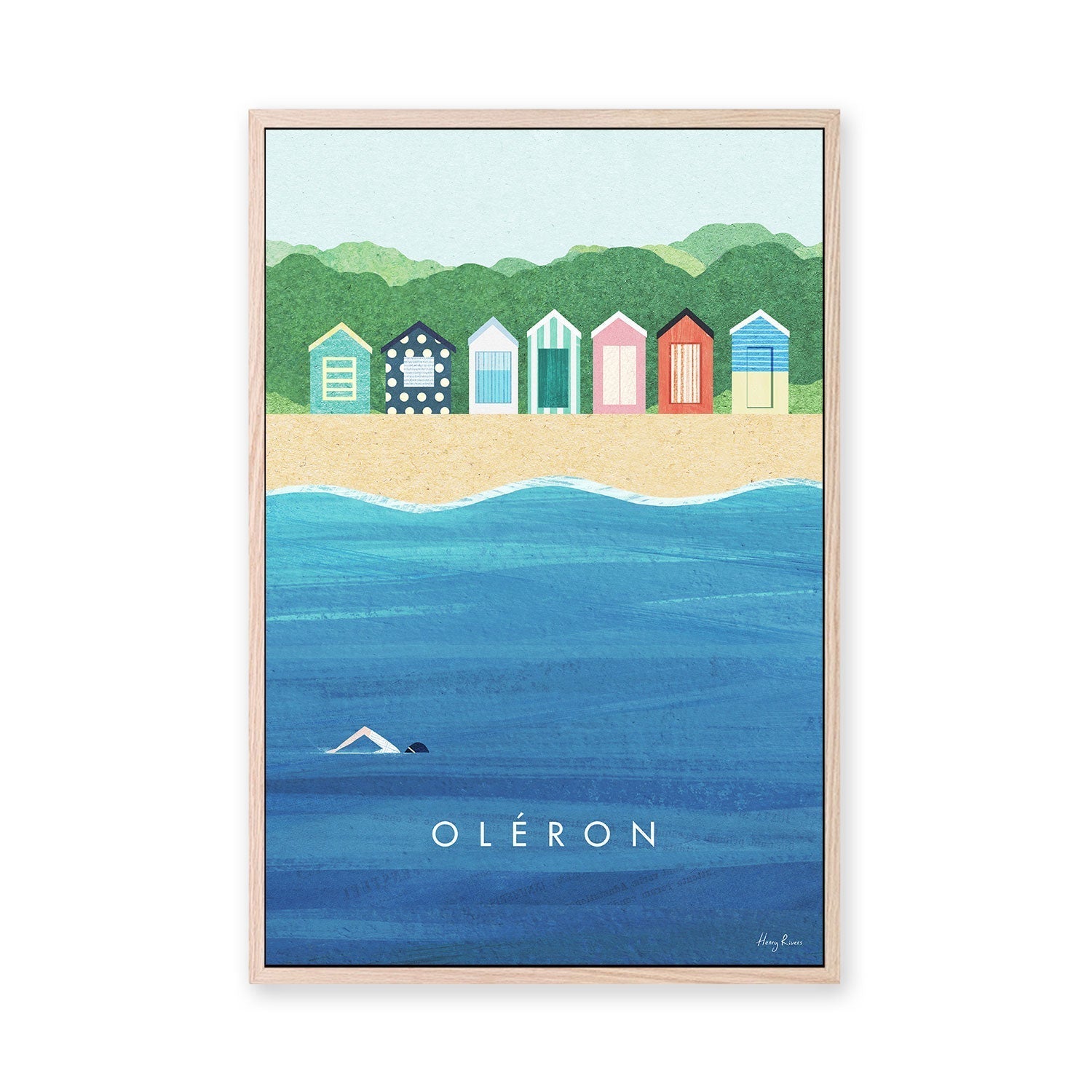 wall-art-print-canvas-poster-framed-Oleron, France , By Henry Rivers-GIOIA-WALL-ART