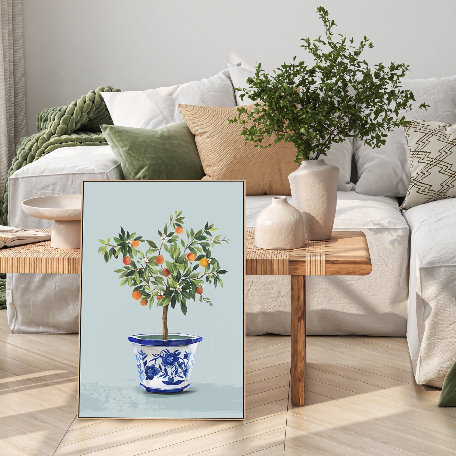 wall-art-print-canvas-poster-framed-Olive Tree, Style B , By Asia Jensen-7