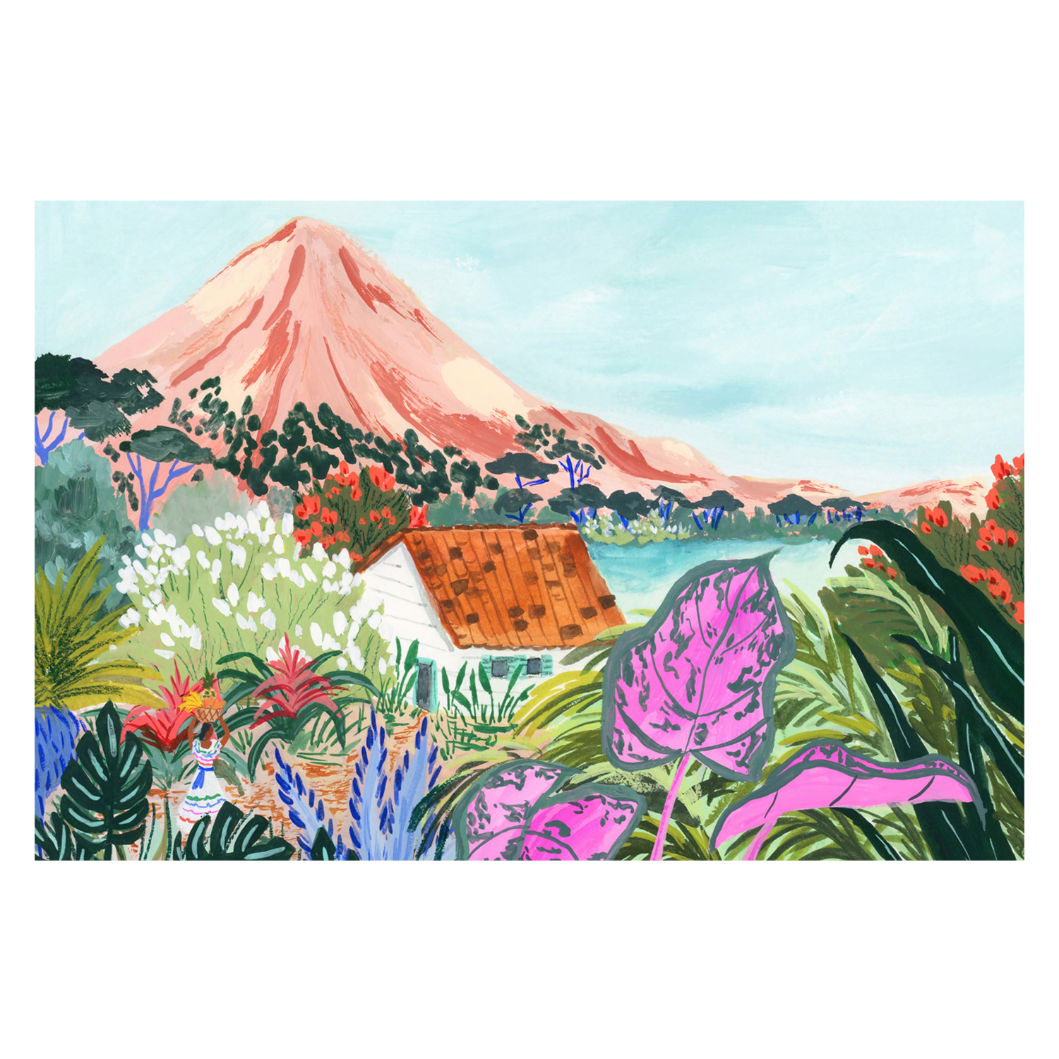 wall-art-print-canvas-poster-framed-Ometepe-1