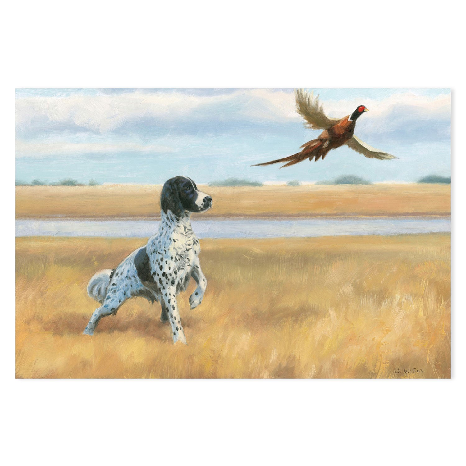 wall-art-print-canvas-poster-framed-On Point by the River-by-James Wiens-Gioia Wall Art