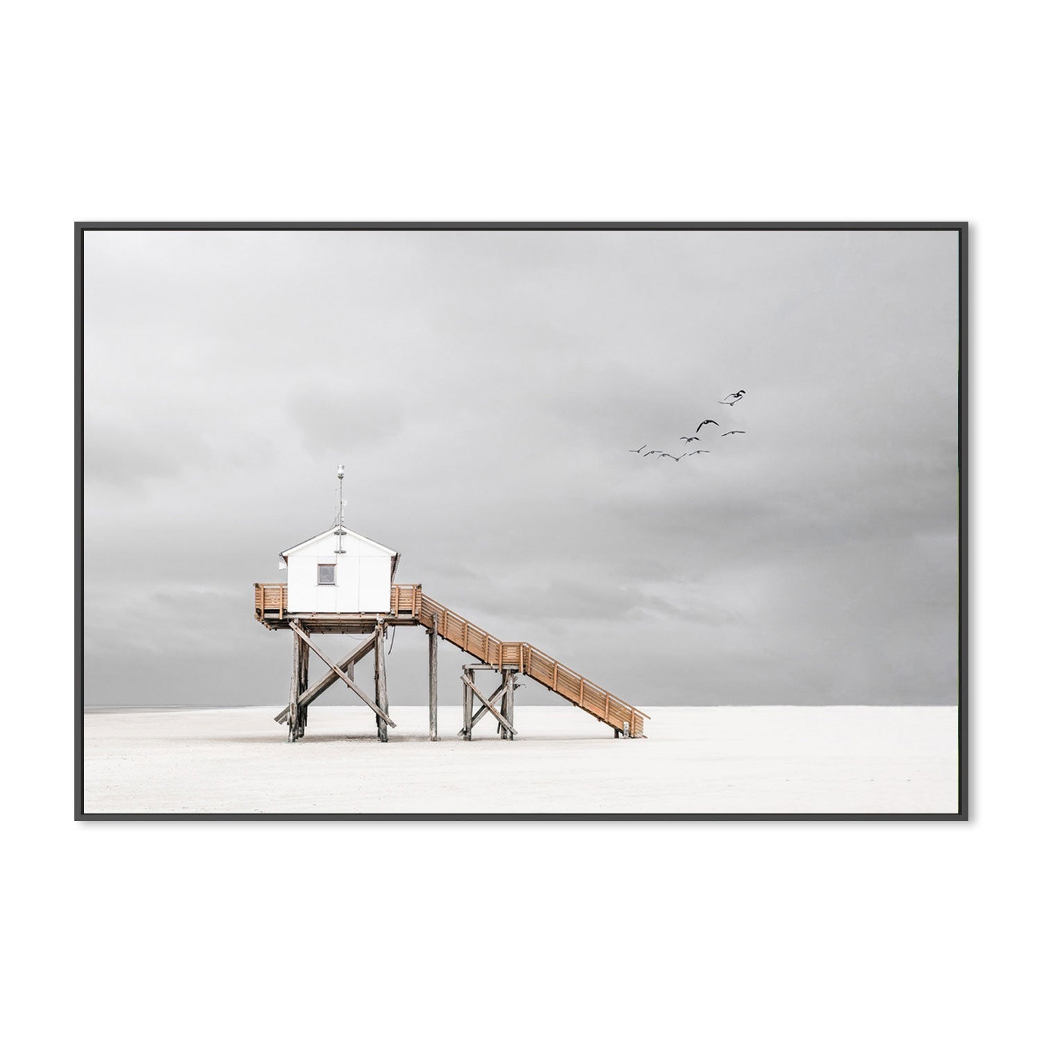 wall-art-print-canvas-poster-framed-On The Beach, by Rolf Endermann-by-Plus X Studio-Gioia Wall Art