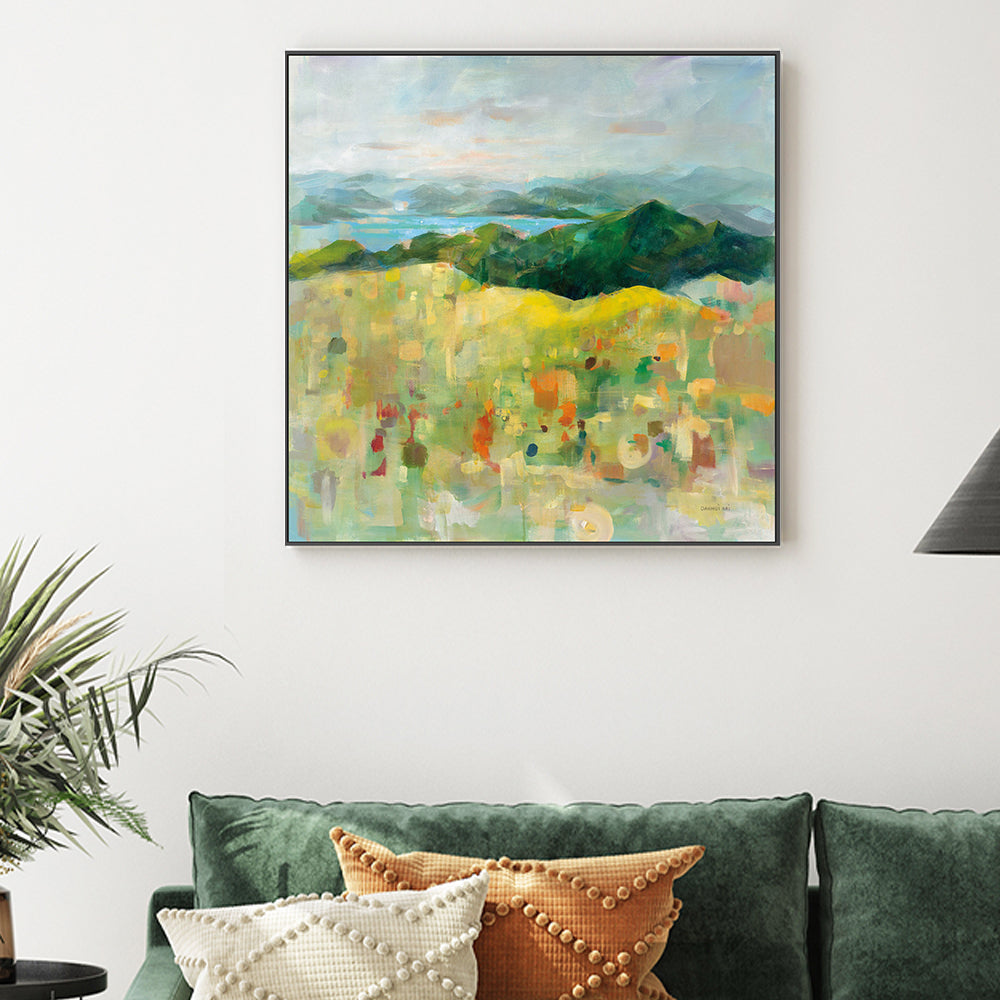wall-art-print-canvas-poster-framed-On the Headland-by-Danhui Nai-Gioia Wall Art