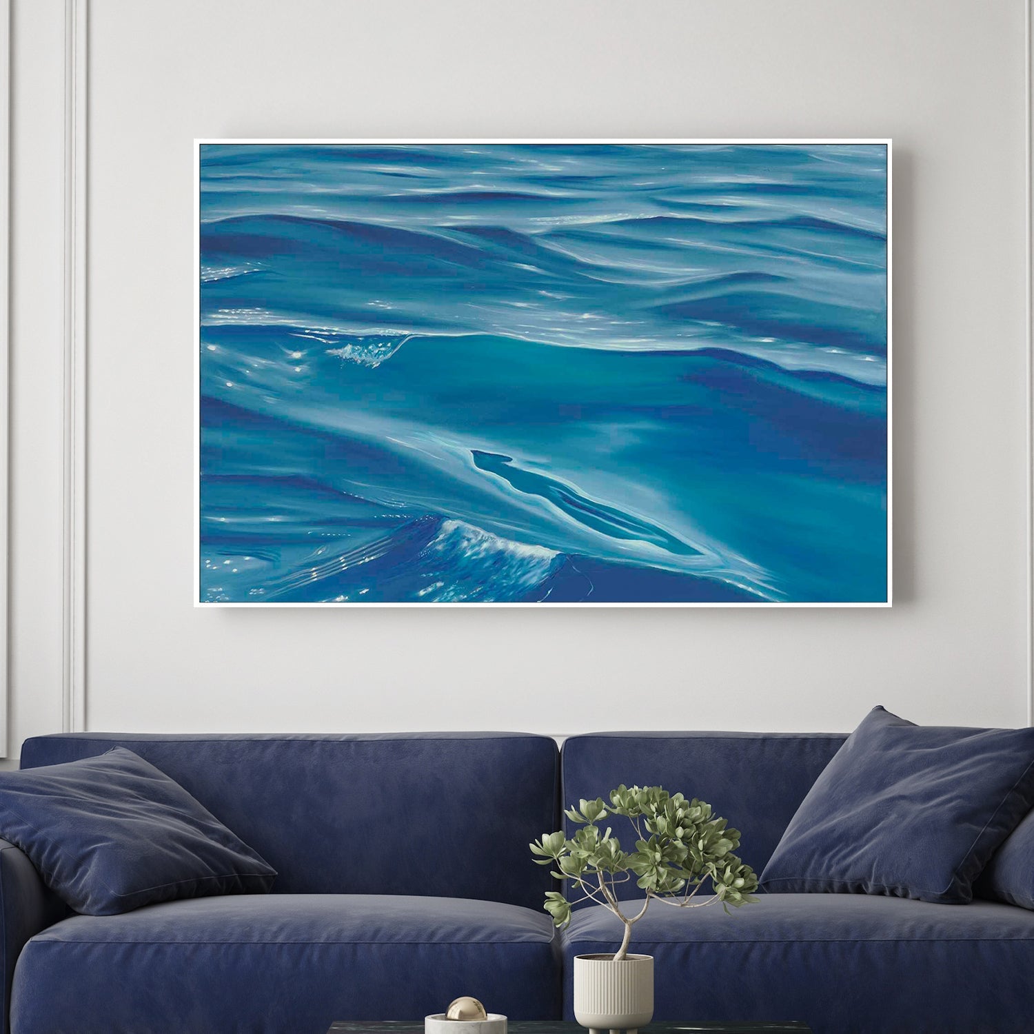 wall-art-print-canvas-poster-framed-On the water with you-2