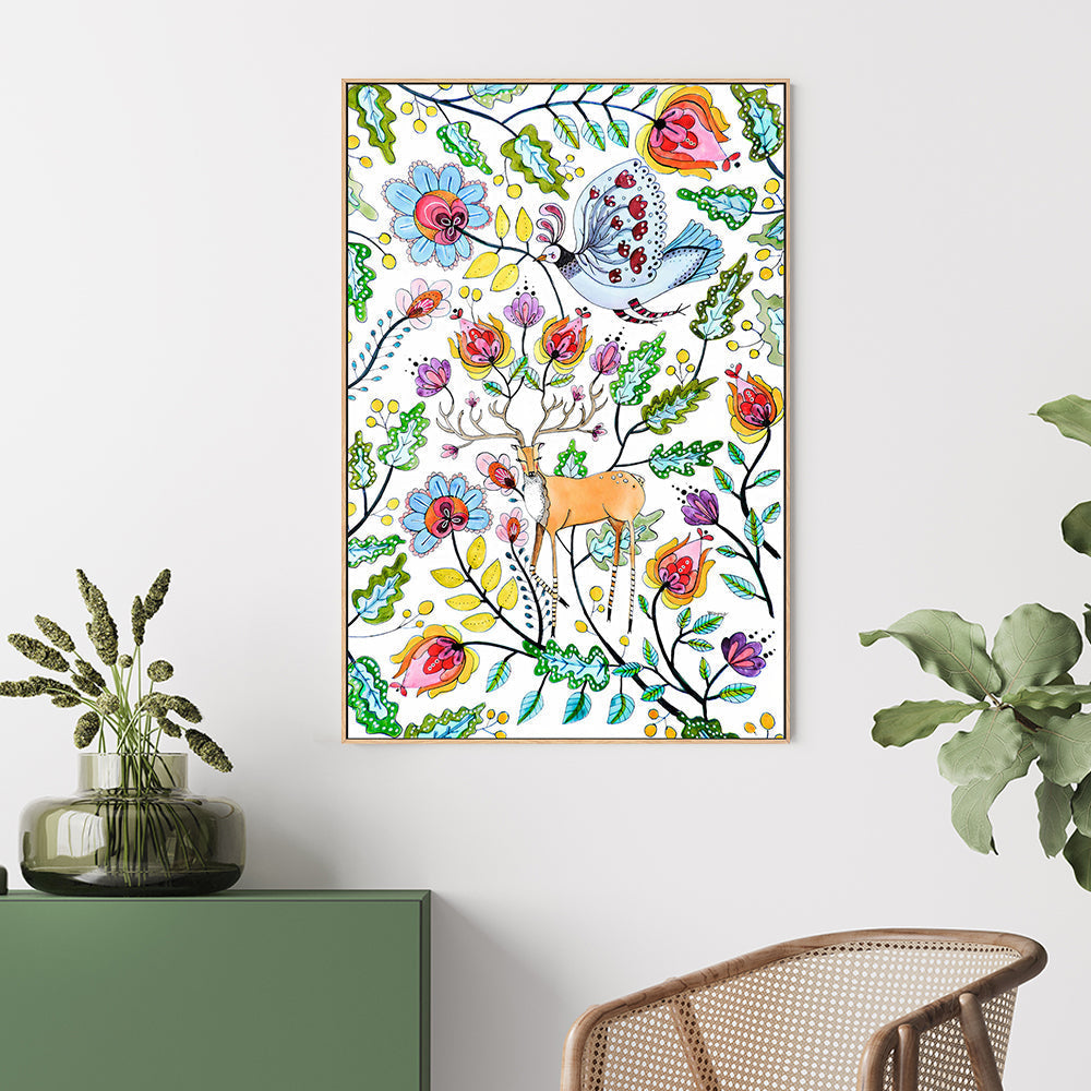 wall-art-print-canvas-poster-framed-Once Upon A Time , By Sylvie Demers-GIOIA-WALL-ART