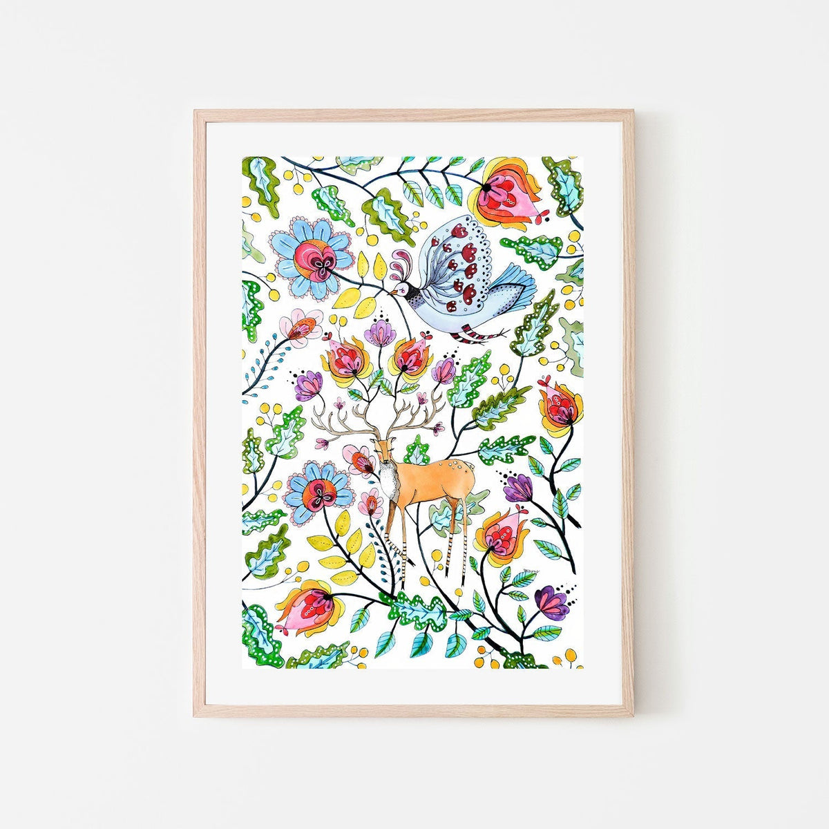wall-art-print-canvas-poster-framed-Once Upon A Time , By Sylvie Demers-GIOIA-WALL-ART