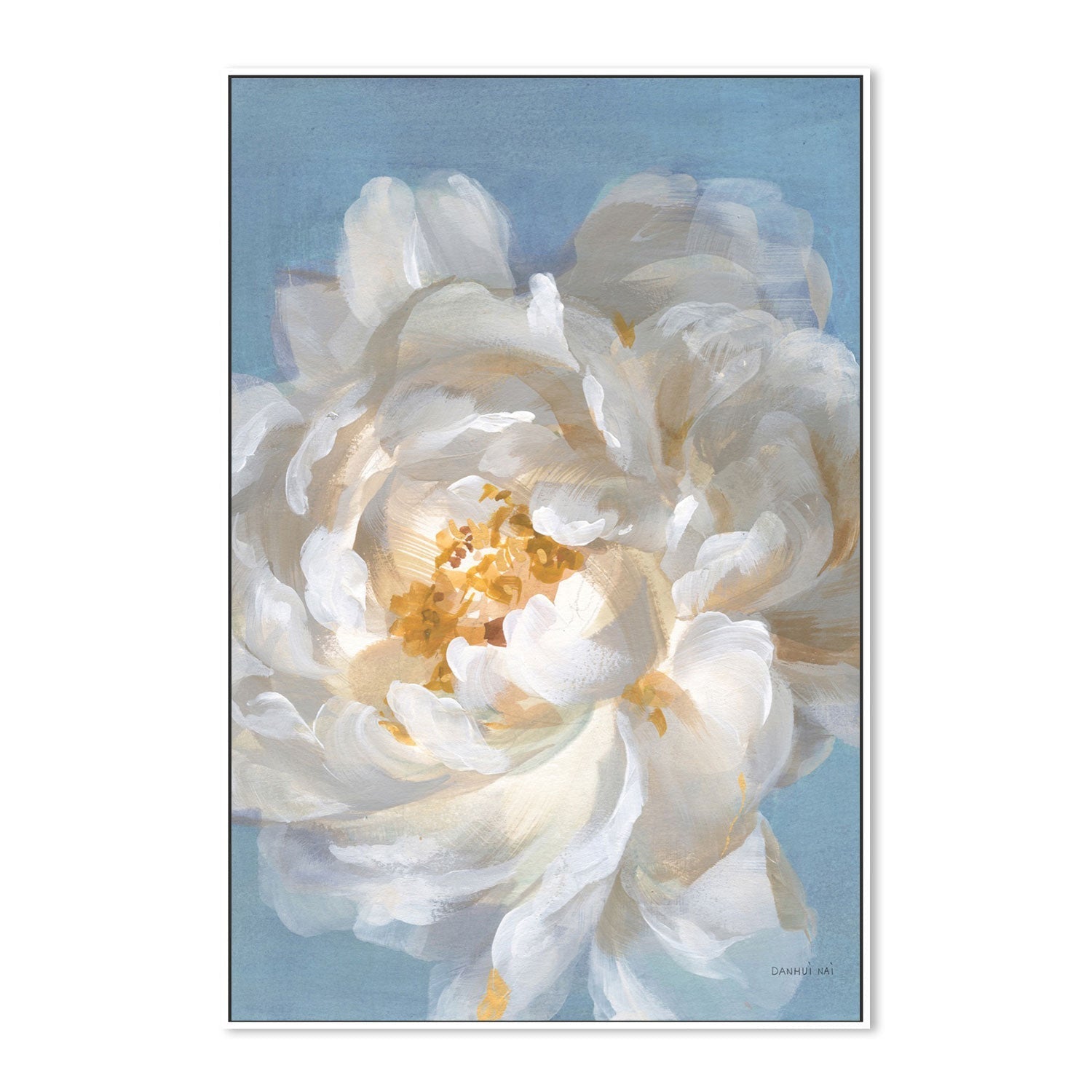 wall-art-print-canvas-poster-framed-Open Petals, Style A-by-Danhui Nai-Gioia Wall Art