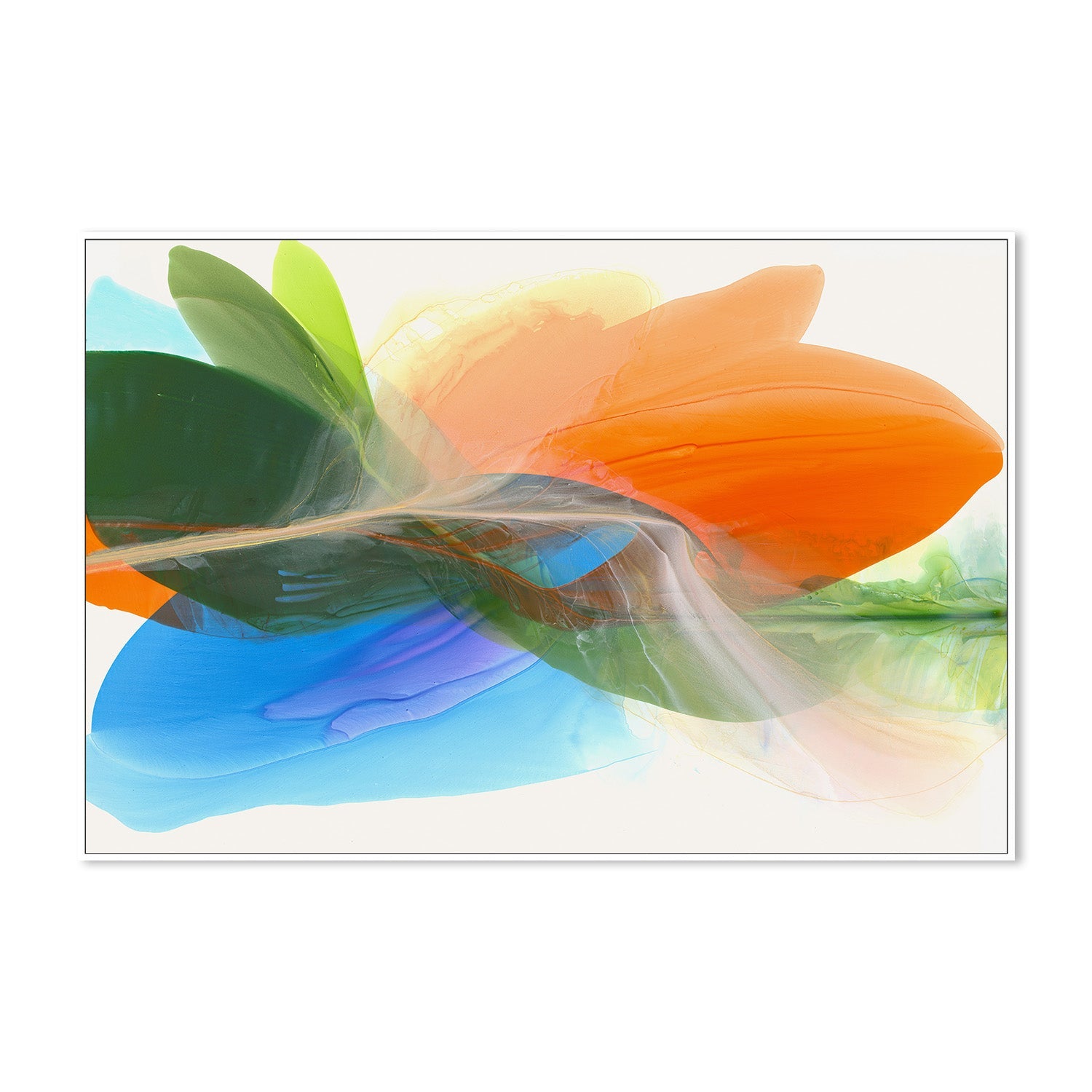 wall-art-print-canvas-poster-framed-Orange Burst-5