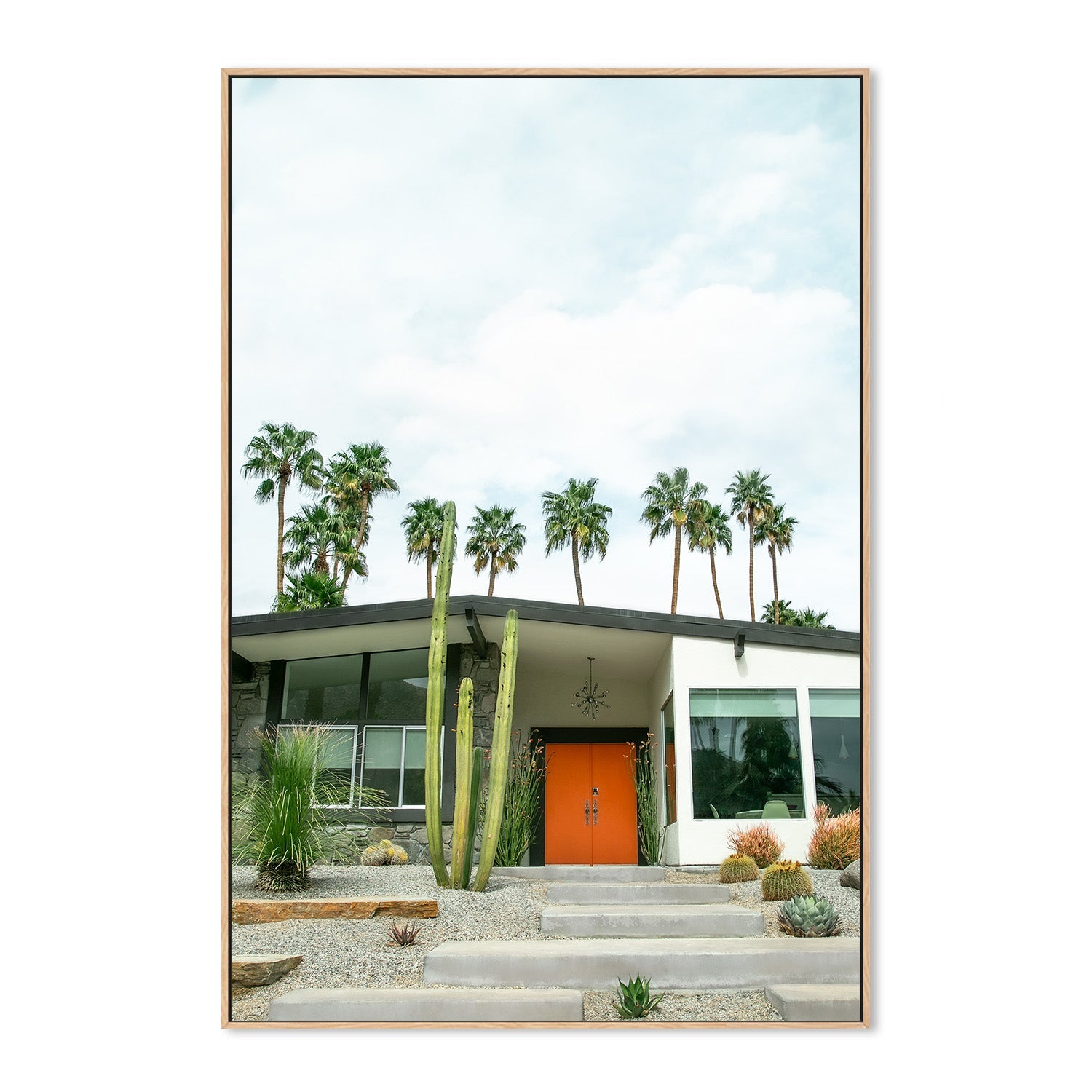 wall-art-print-canvas-poster-framed-Orange Door V , By Tricia Brennan-5