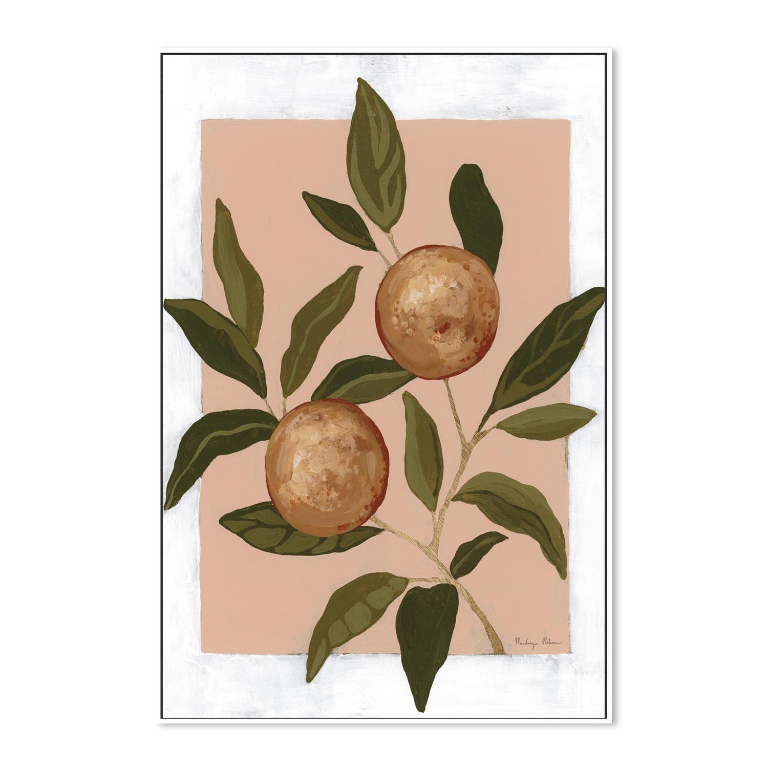 wall-art-print-canvas-poster-framed-Orange Study, Style A-5